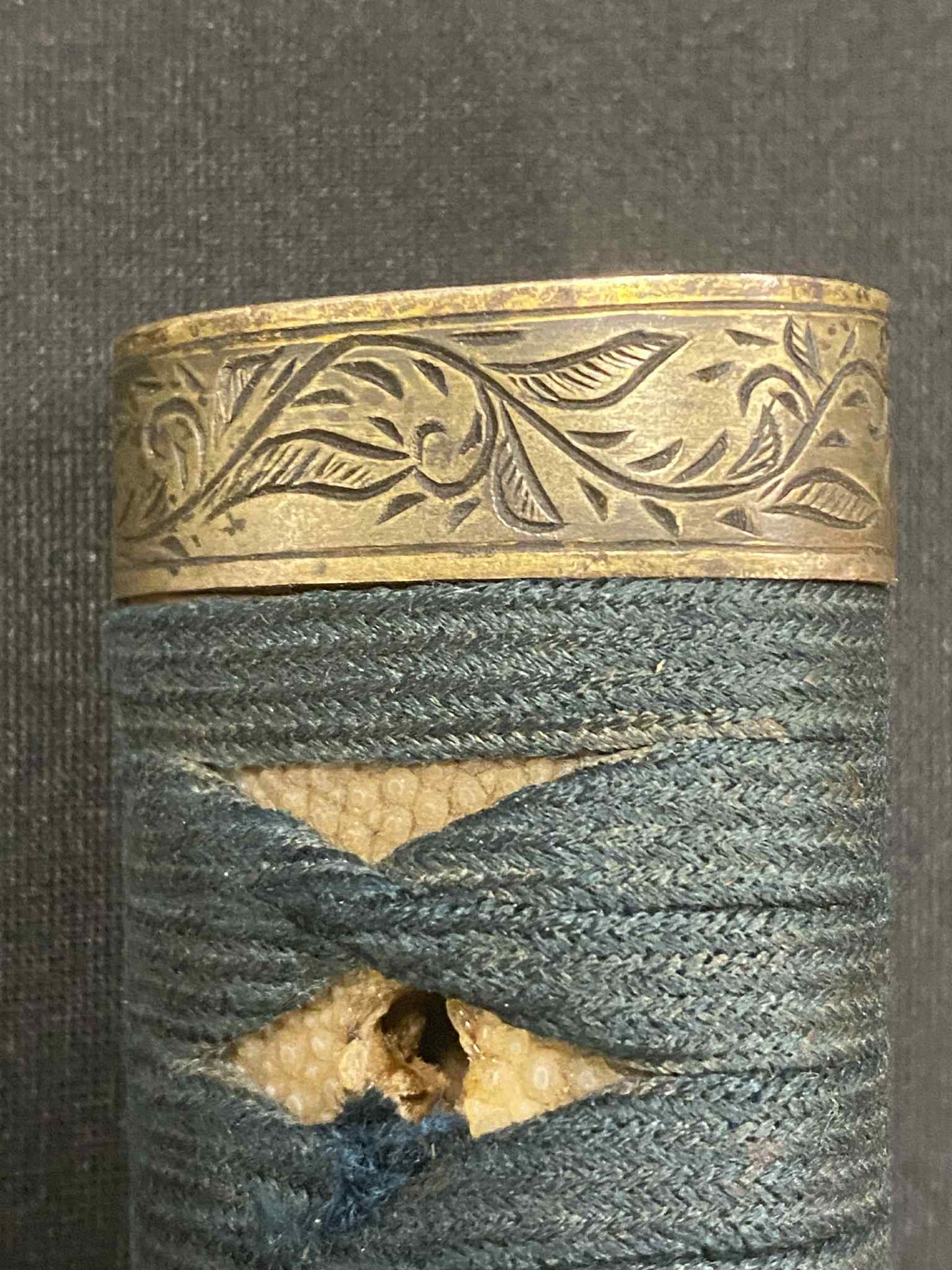 Antique Nihonto - Okissaki Katana in tachi koshirae - Edo (150-400 years old)