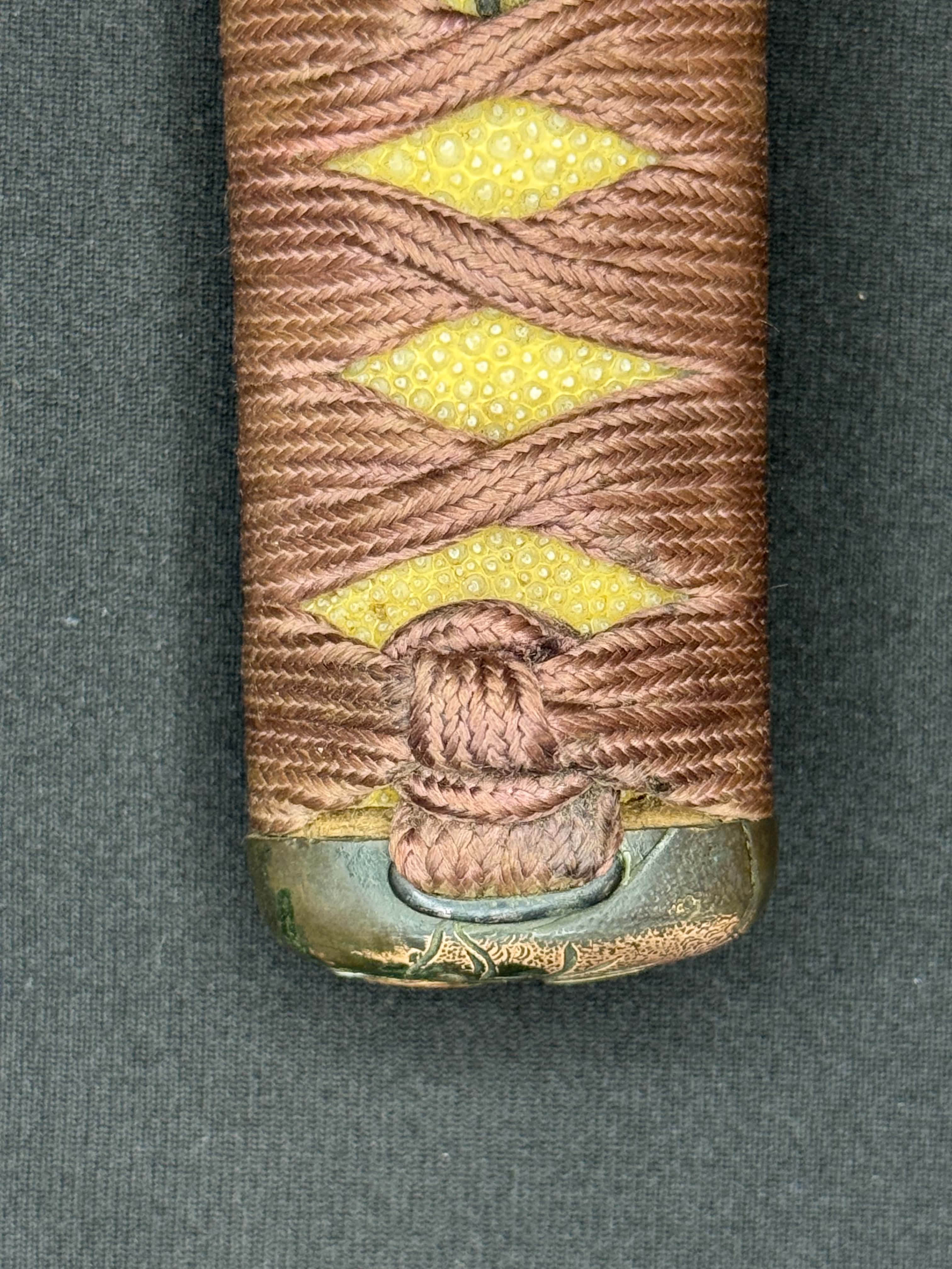Antique Nihonto - Shobu Wakizashi in Koshirae, NBTHK attributed to Kai Mihara