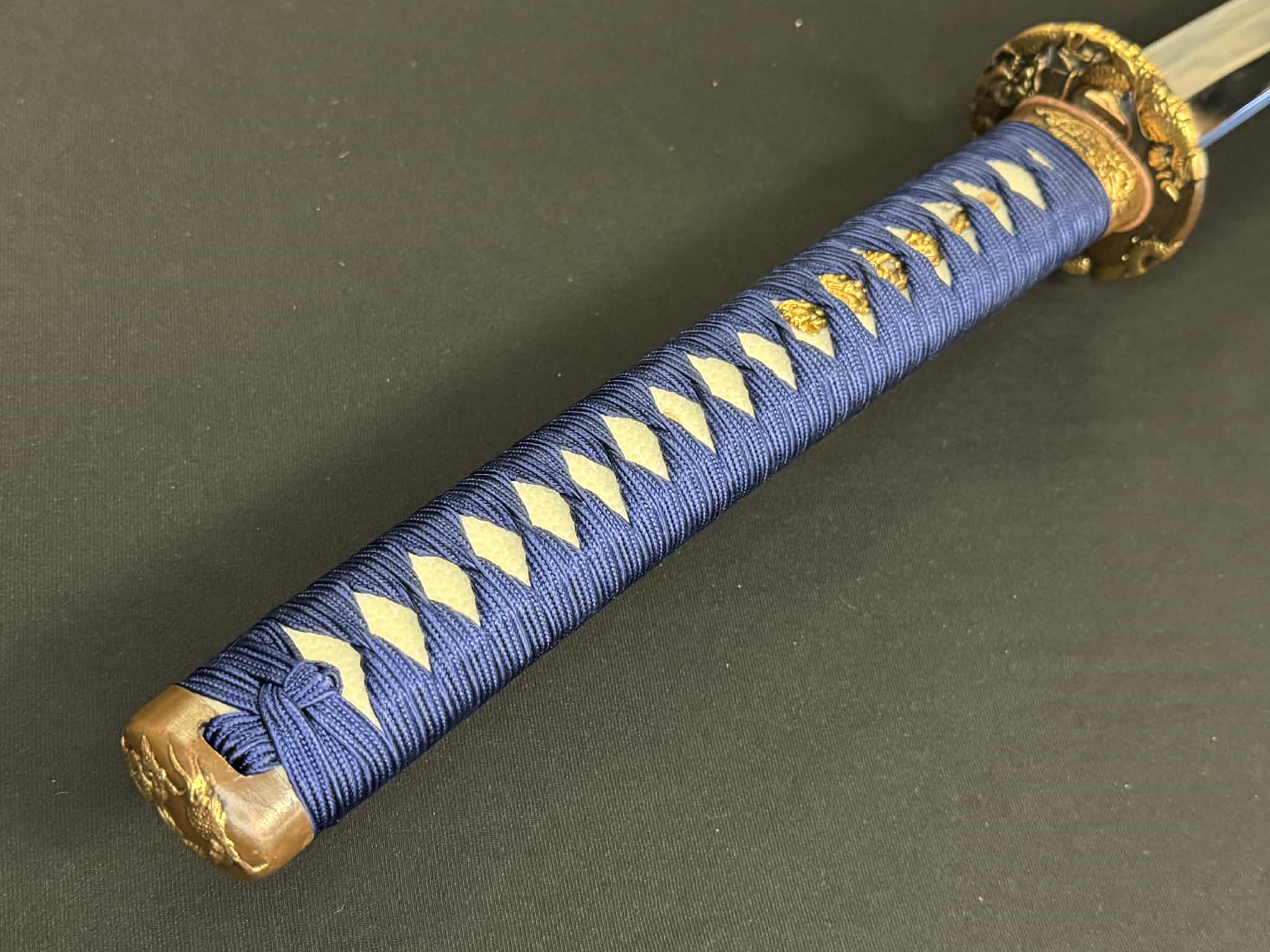 Phoenix Armory Craftsman Elite Katana - Rain Dragon forge-folded Orishigane/Tamahagane