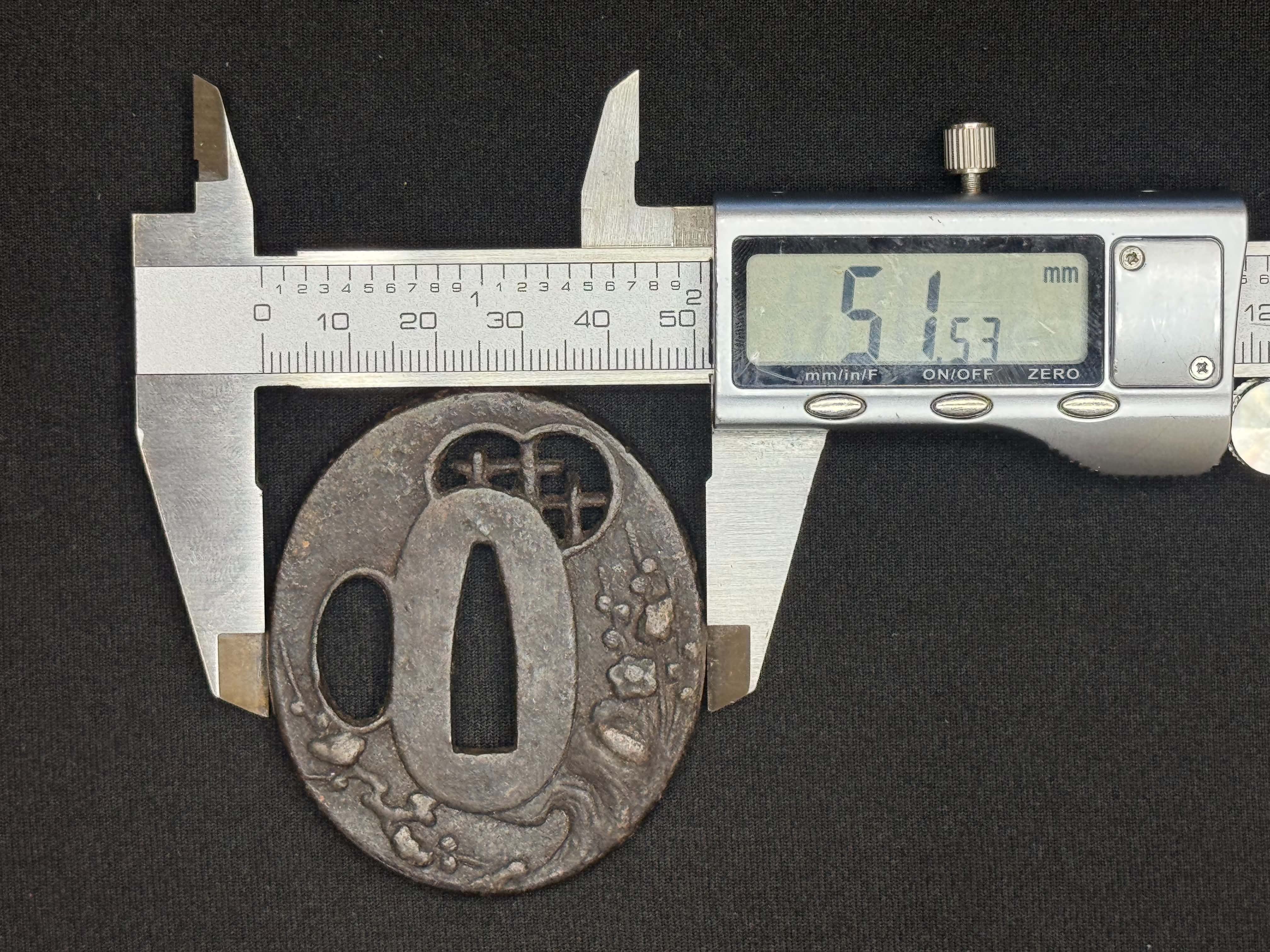 Antique Tsuba - possible Christian