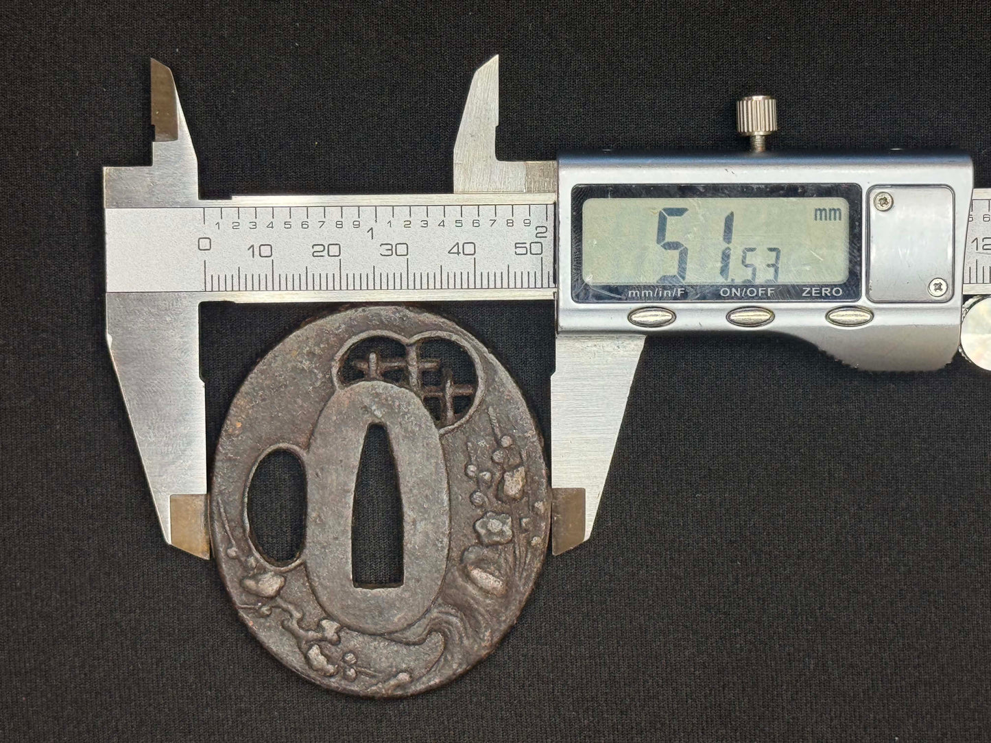 Antique Tsuba - possible Christian