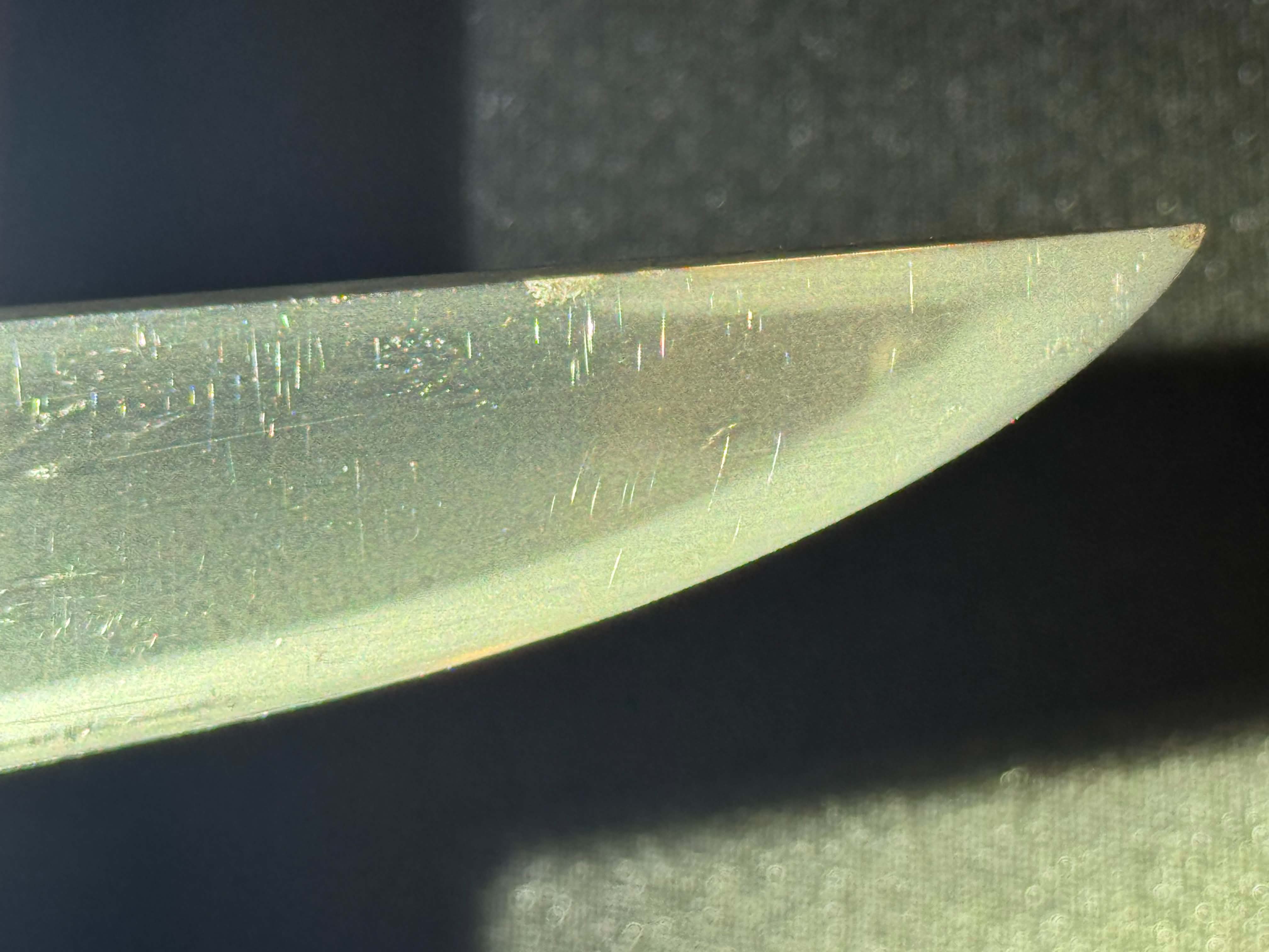 Antique Nihonto - Muromachi Period (500 years old) Wakizashi in Shirasaya - signed Soshu Ju Hiromasa