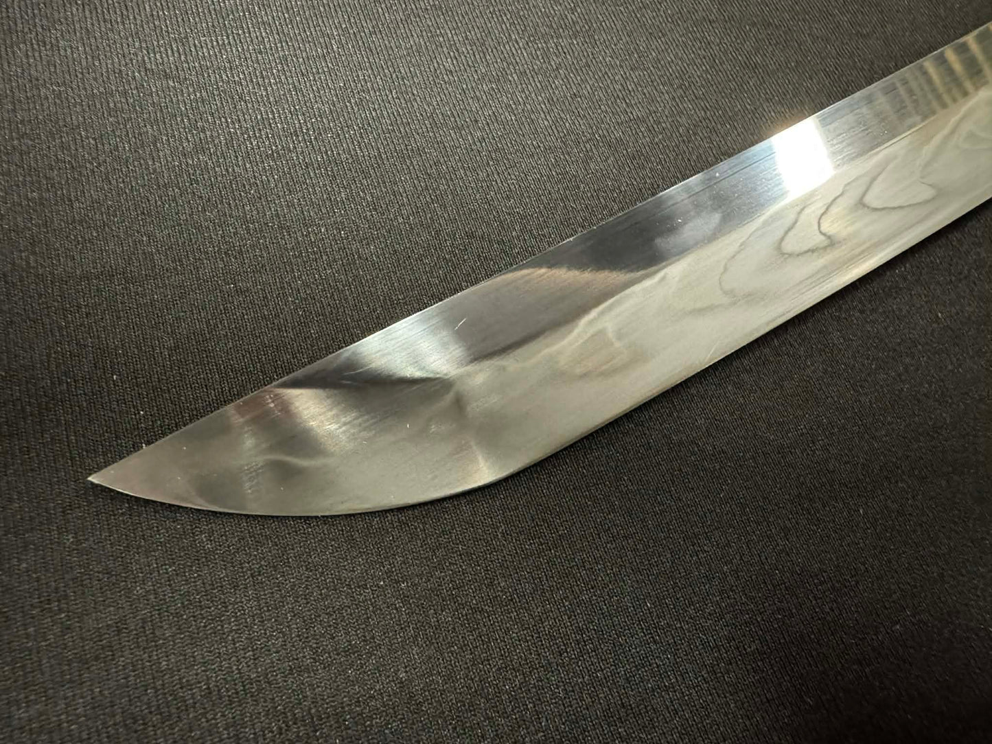 Moritaka Razor Prestige Katana - Mist cloud Dragon - Clay-Tempered T10 Midare Togari hamon, Hazuya Polish
