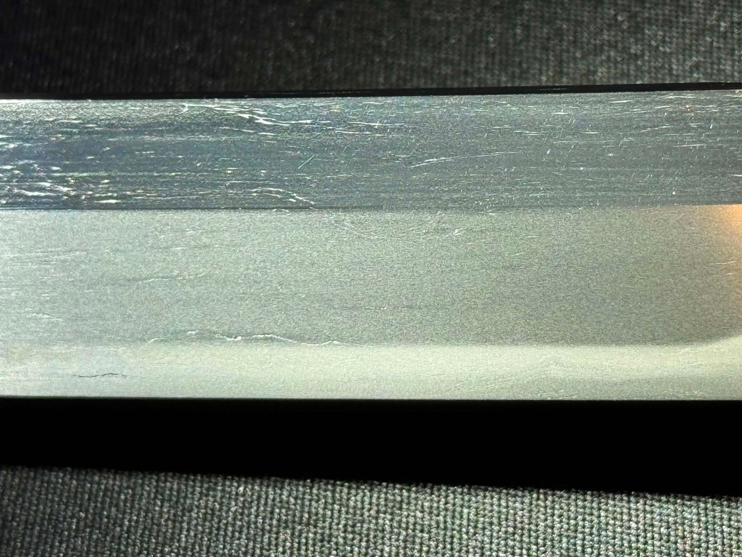 Antique Nihonto - Possible BATTLE DAMAGE Katana in Tachi Koshirae, signed Kunimune (unverified)