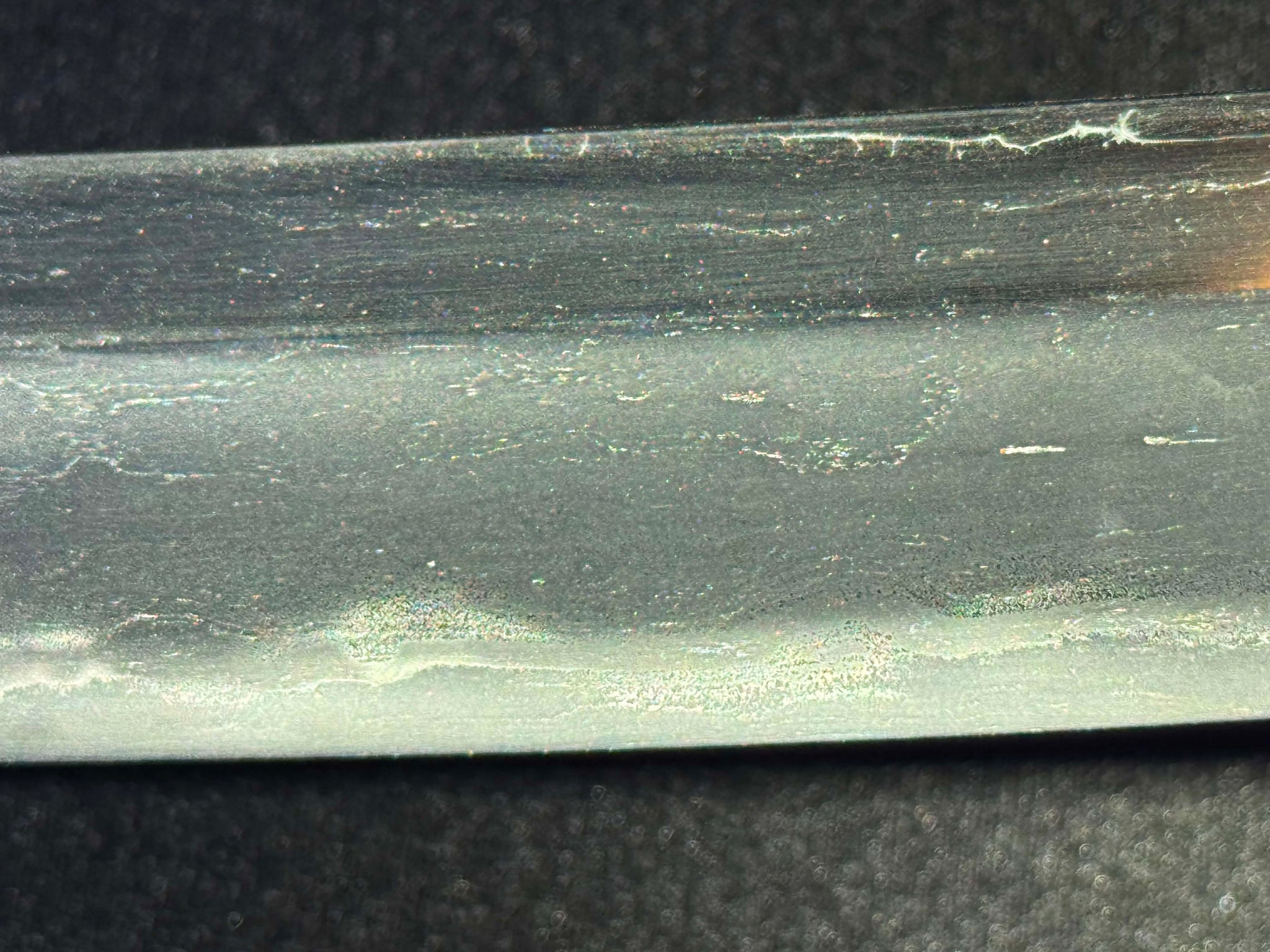 Antique Nihonto - okissaki Nagamaki naoshi in Wakizashi in Koshirae