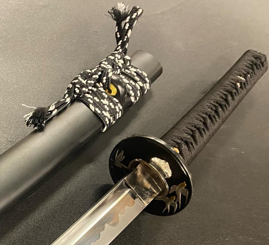 Ryansword o-Katana - Black Bamboo 1095 Bo-hi