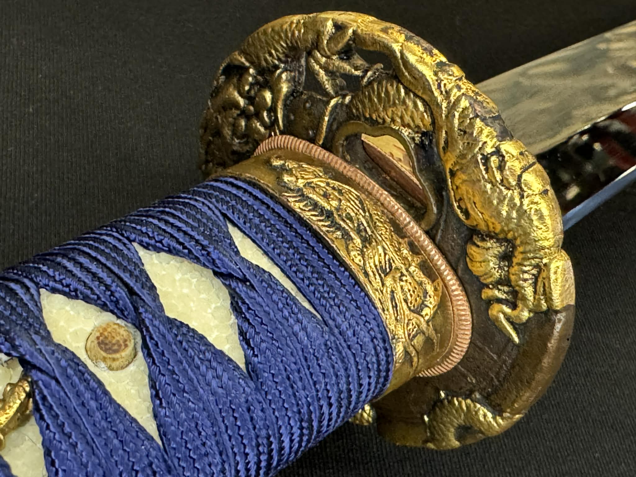 Phoenix Armory Craftsman Elite Katana - Rain Dragon forge-folded Orishigane/Tamahagane