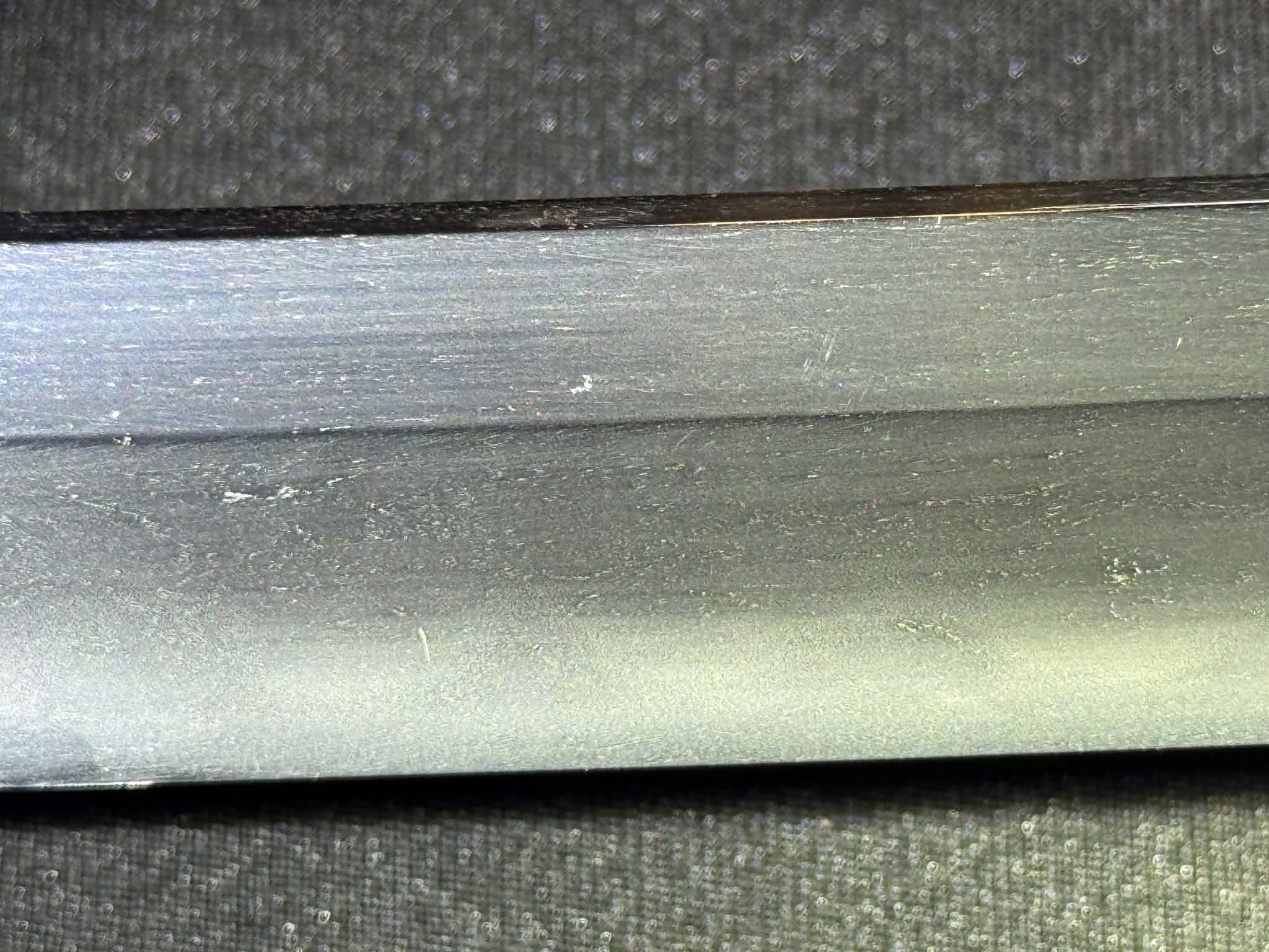 Antique Nihonto - Daishou Katana (NBTHK attributed to Fujiwara Takada) and Wakizashi (NBTHK attributed to Echizen Seki) in Handachi Koshirae