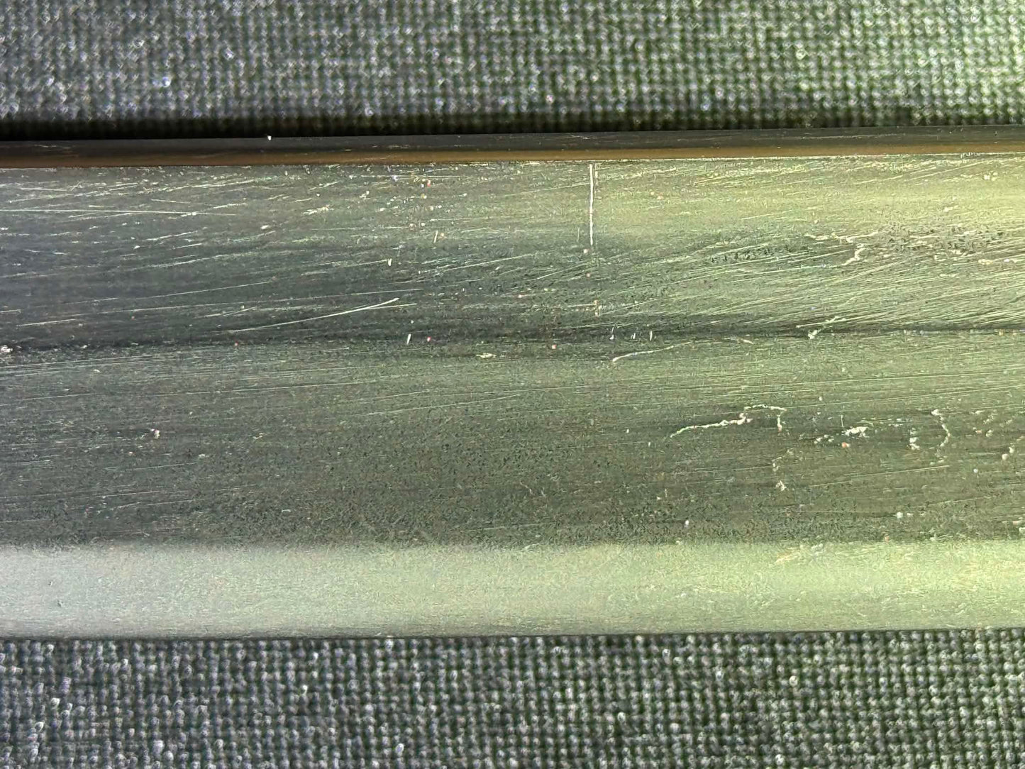 Antique Nihonto - VERY LONG Katana in Shirasaya - hagire