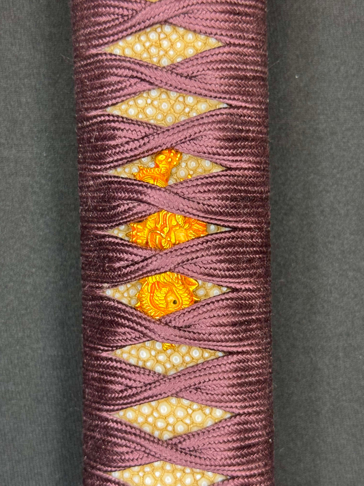 Antique Nihonto - Late Edo GIANT Katana with Koshirae, Signed Koshu Yori Katsuyamajo Minami Hisatsugu Saku Kore, Dated Tenpo 13 (1842) February, NBTHK Certified