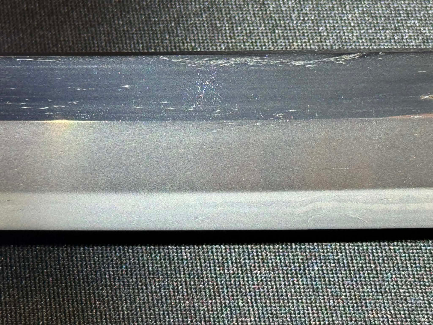 Antique Nihonto - Possible BATTLE DAMAGE Katana in Tachi Koshirae, signed Kunimune (unverified)