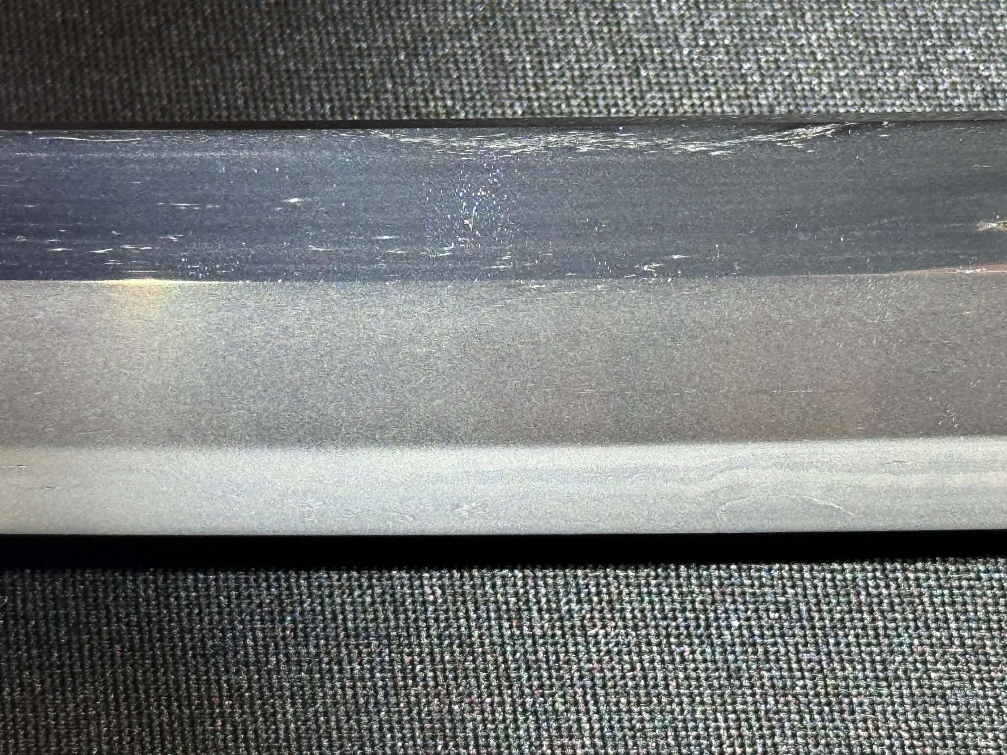 Antique Nihonto - Possible BATTLE DAMAGE Katana in Tachi Koshirae, signed Kunimune (unverified)