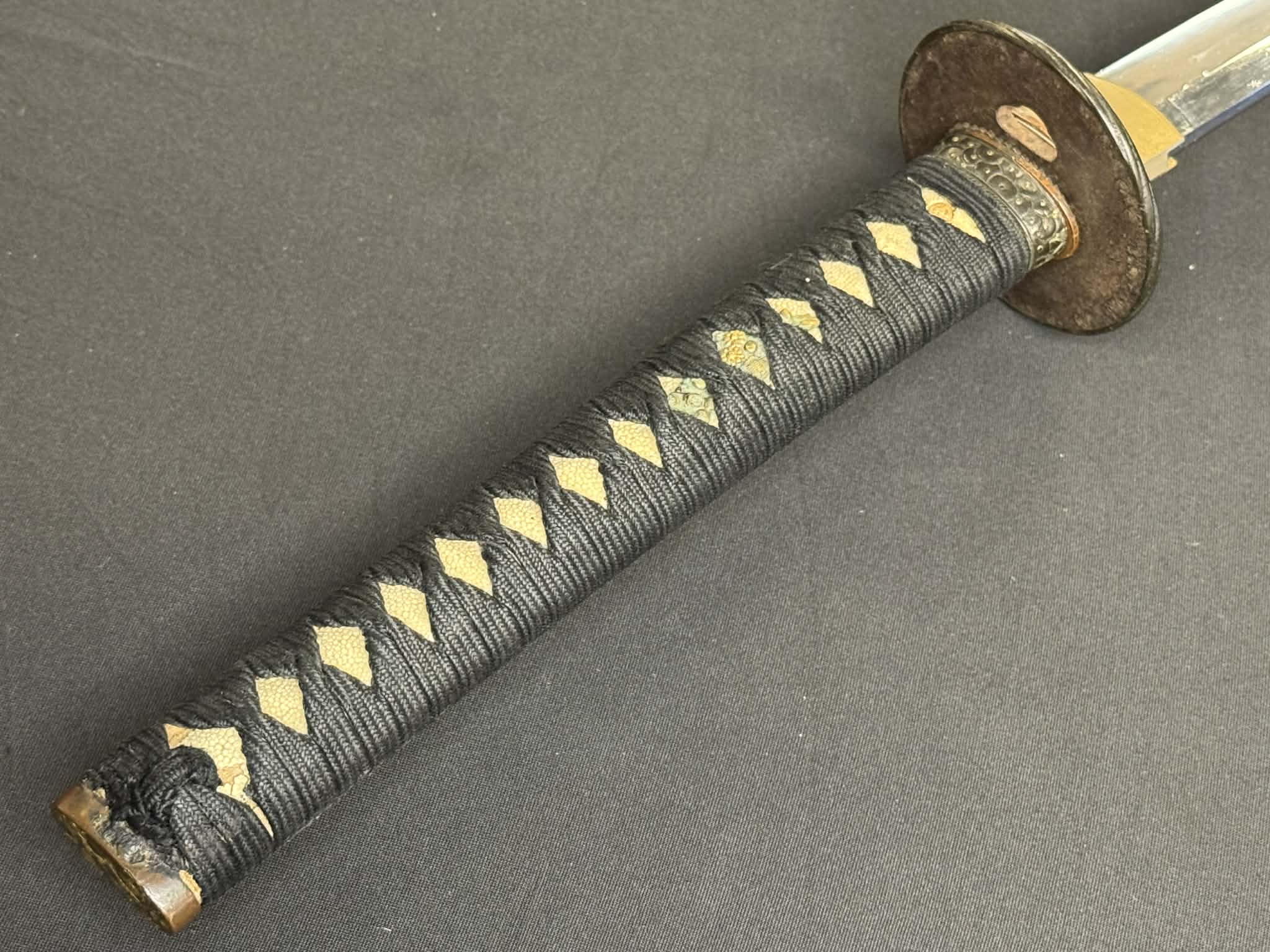 Antique Nihonto -  Katana in Koshirae - NBTHK Attributed to Kashu Katsuie