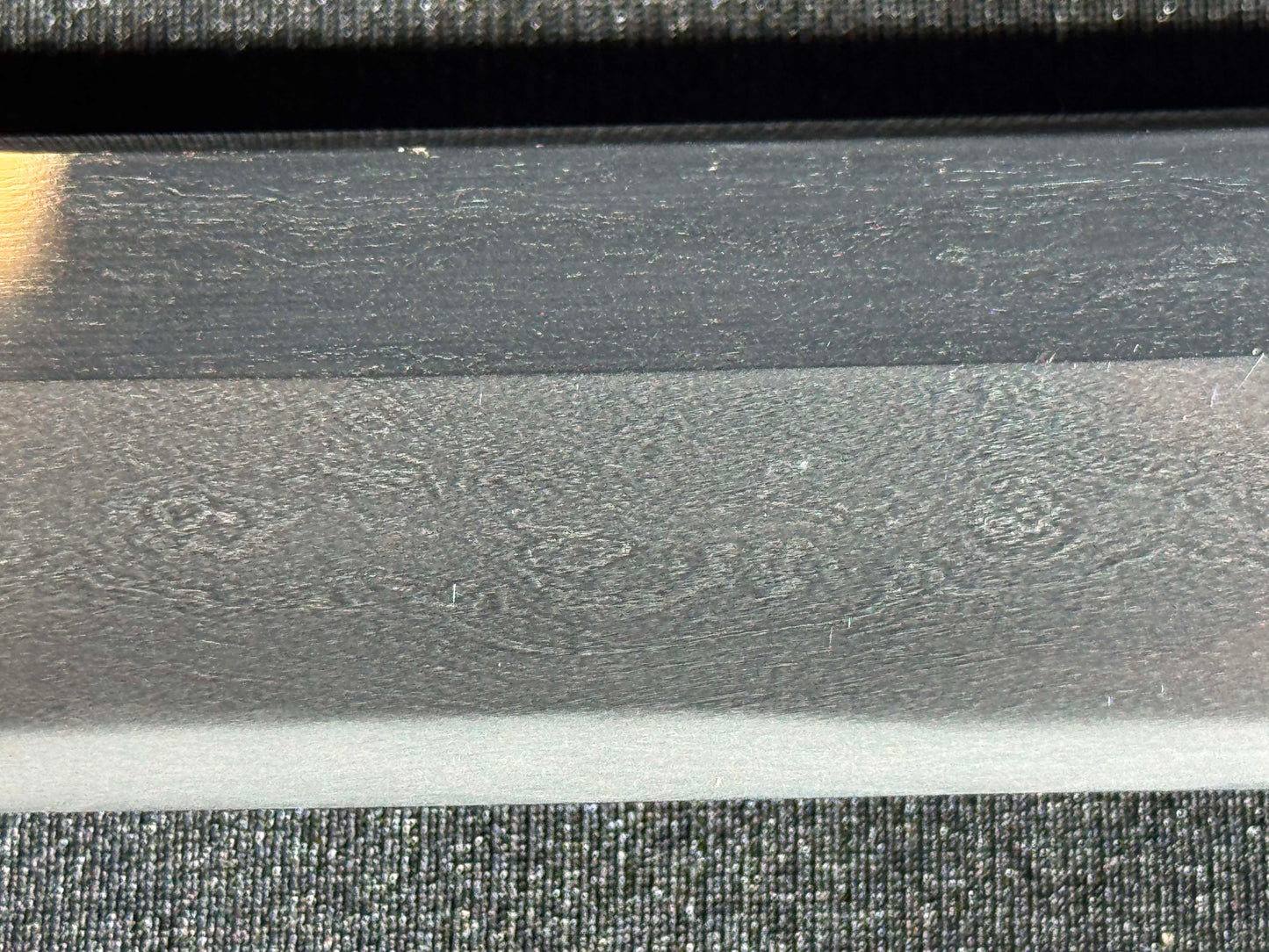 CONSIGNMENT Antique Nihonto - Wakizashi in Shirasaya, signed Settsu Ju Fujiwara Sadatsugu (unverified)