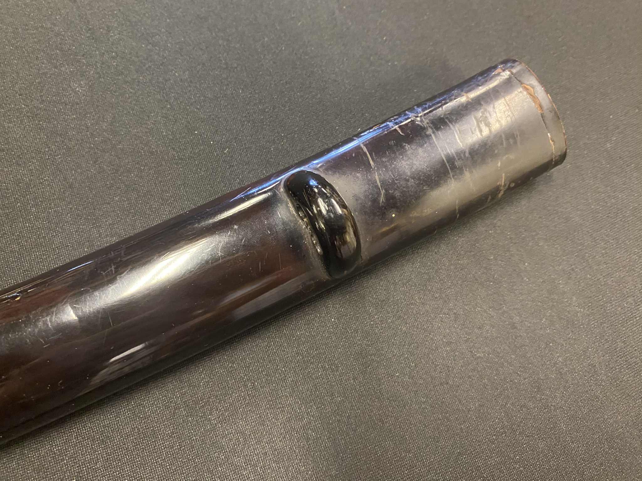 Antique Nihonto - Tachi in Shirasaya with Katana Koshirae, Nanbokucho Period to Oei (650+ years old) - Unsigned, NBTHK Tokubetsu Hozon Attributed to Mihara Masanobu