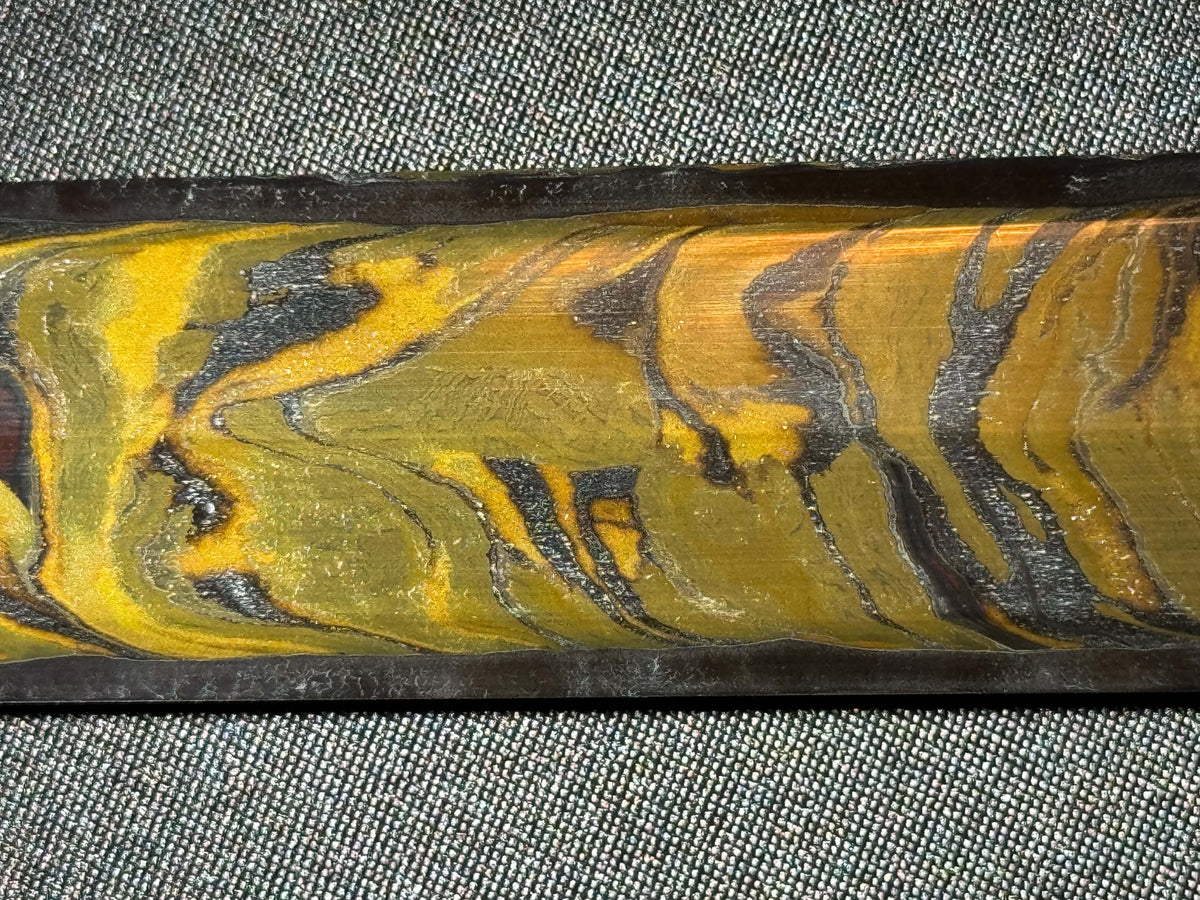 Cloudhammer Han Jian - Sokka 's Space Sword - Pattern Welded Meteorite Steel
