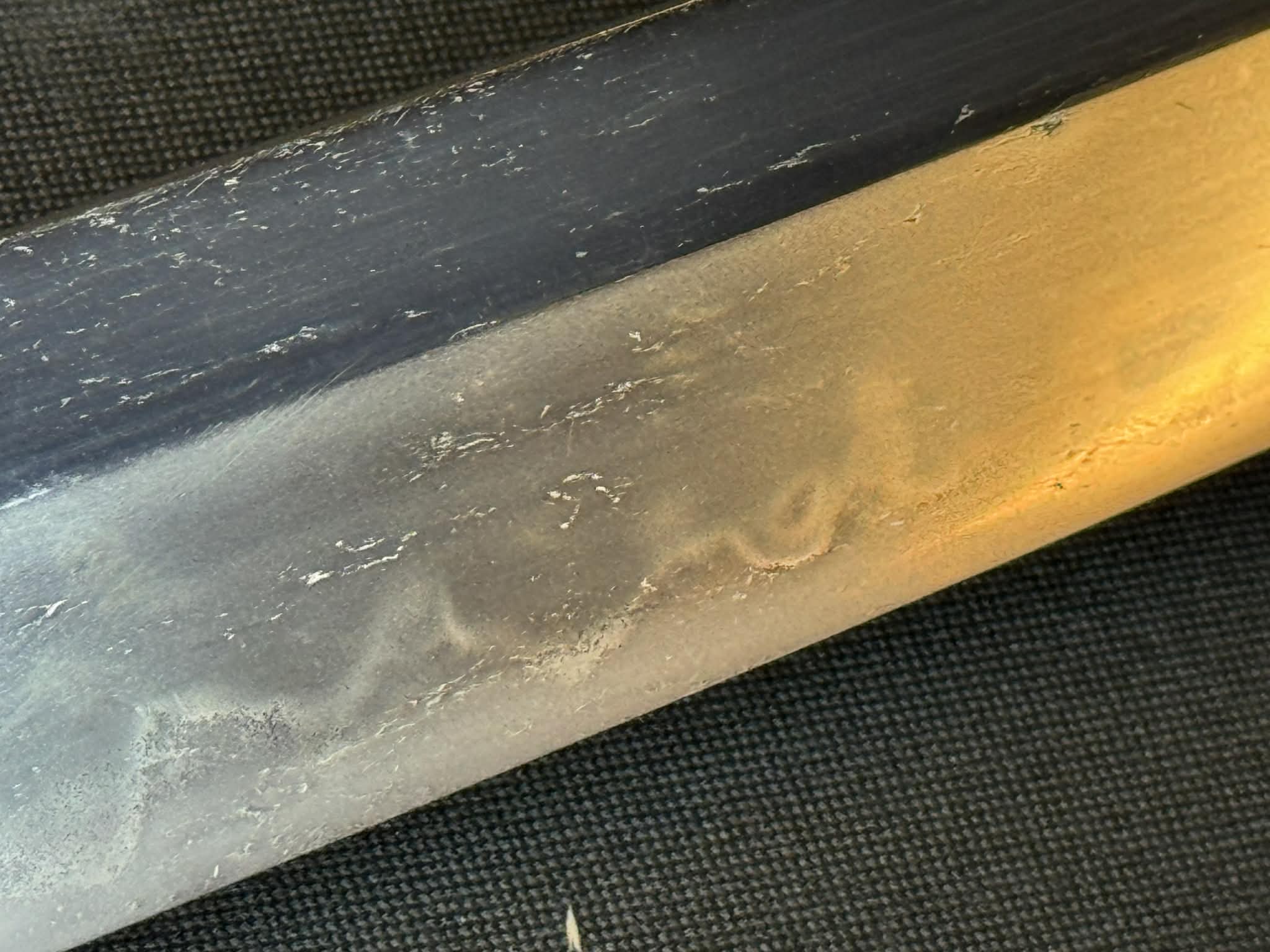 Antique Nihonto - Late Muromachi (450-500 years old) Nagamaki Naoshi Katana, signed Mitsunaga - NBTHK attributed to Mino Senjuin