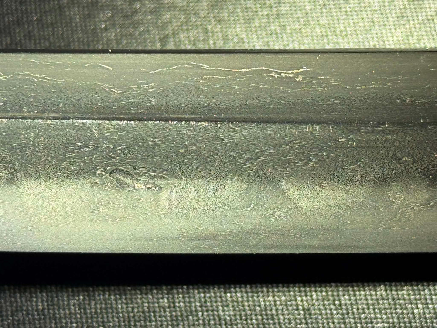 Antique Nihonto - Wakizashi in Koshirae, possible hidden Christian Tsuba