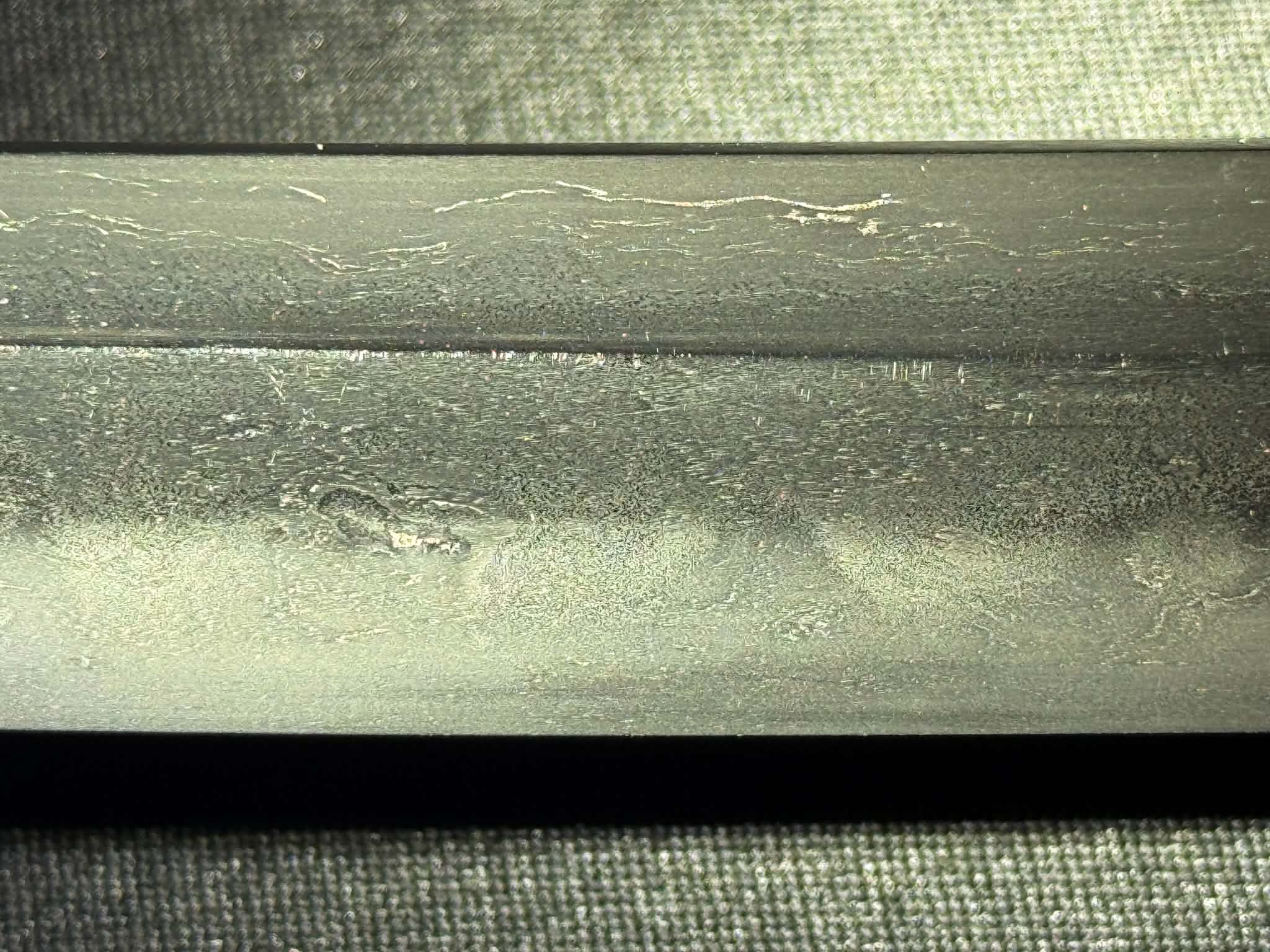 Antique Nihonto - Wakizashi in Koshirae, possible hidden Christian Tsuba