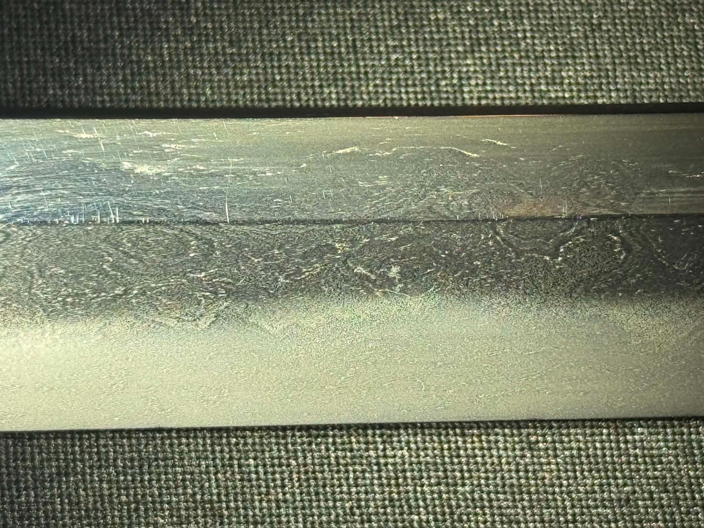 Antique Nihonto - Wakizashi in Koshirae, possible hidden Christian Tsuba