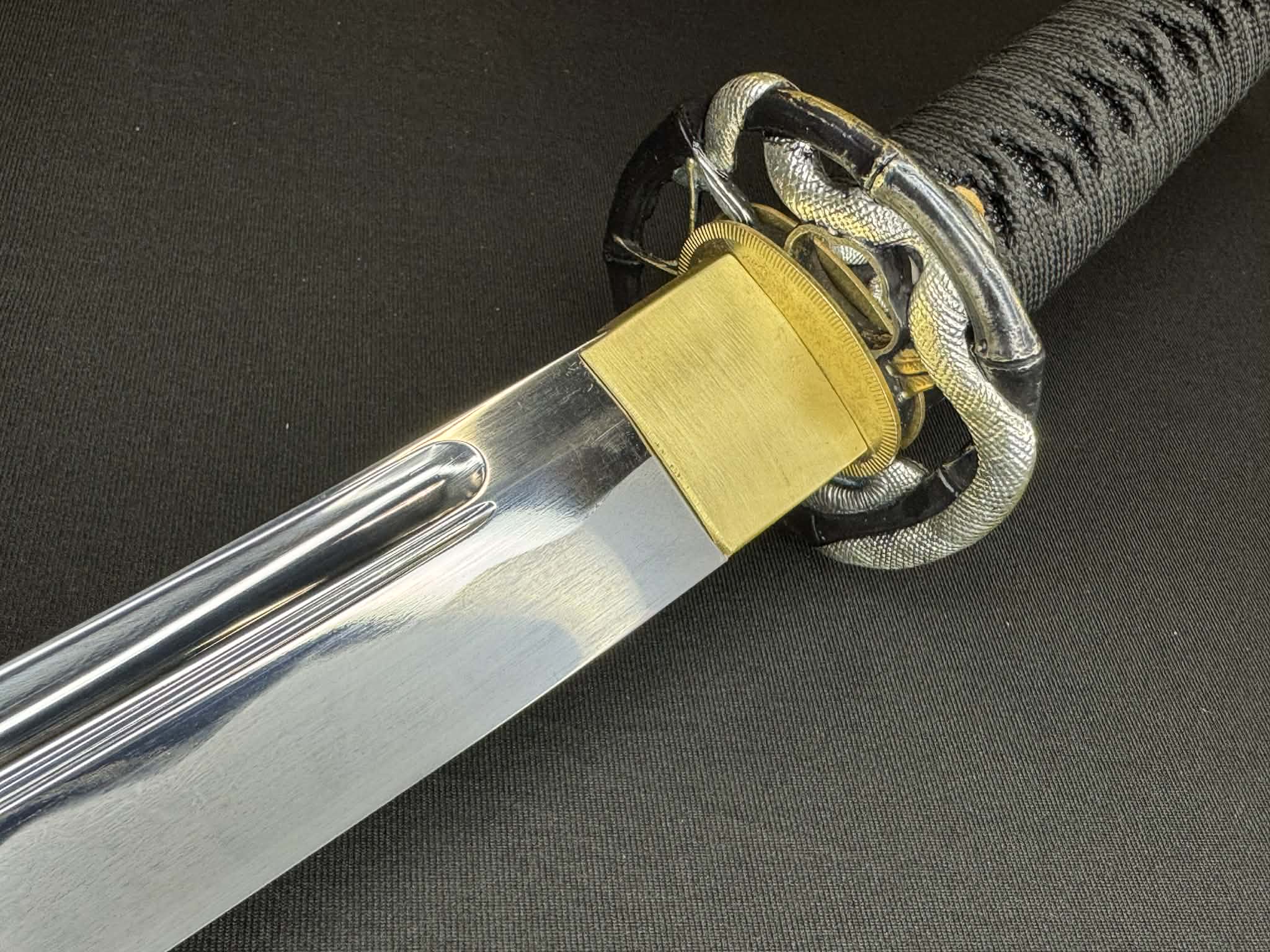 TEST-CUT Legacy Steel Reaper Premier O-Katana - Blood Viper - Sanmai Notare Hamon Koshizori