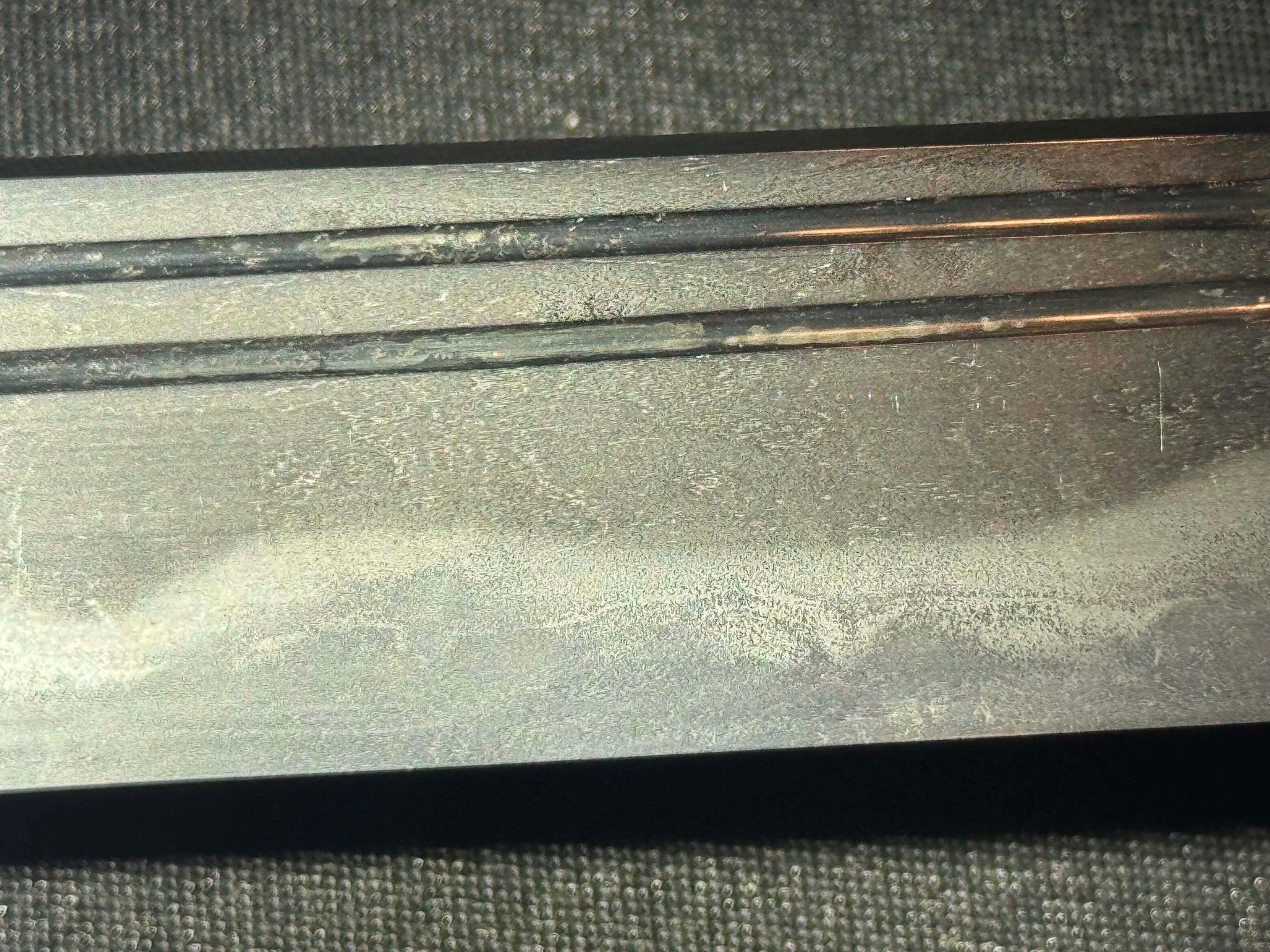Antique Nihonto - Late Edo (150 years old) Tanto with Saya, NBTHK attributed to Shinshinto Fuyuhiro
