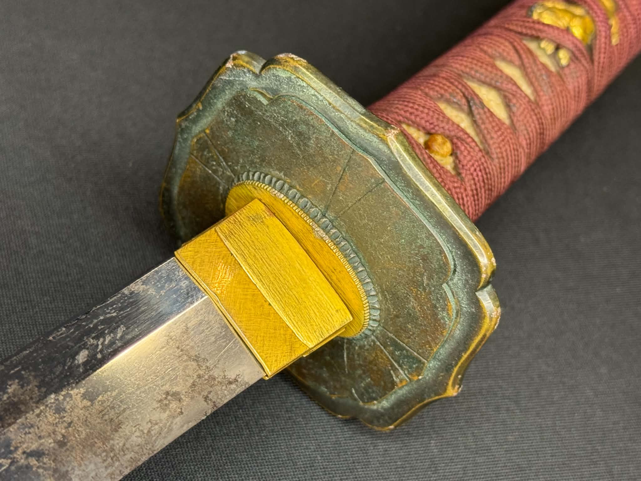 Antique Nihonto - Wakizashi in kodachi Koshirae with WW2 surrender tag