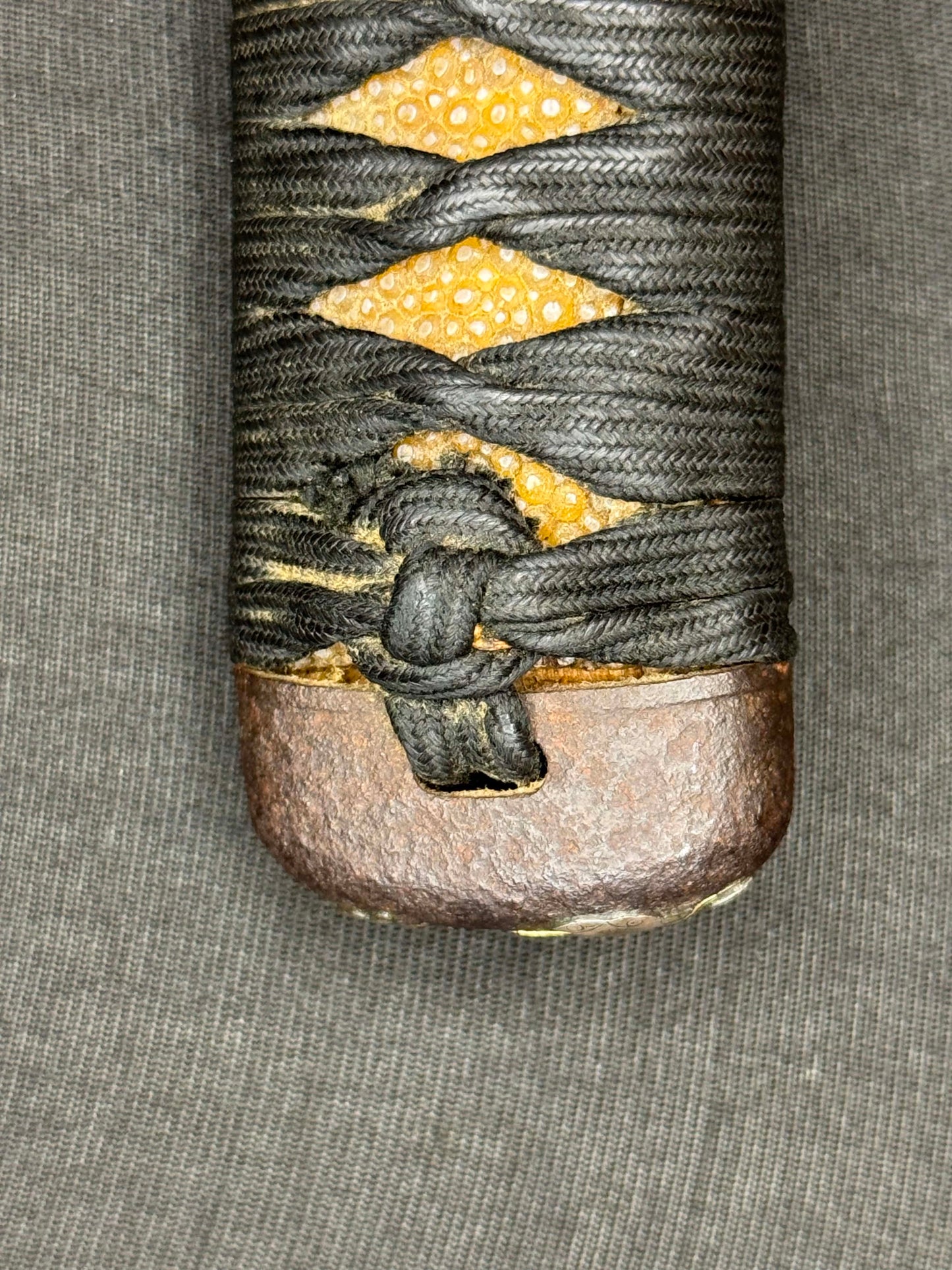 Antique Nihonto - Long Wakizashi in blButterfly Koshirae