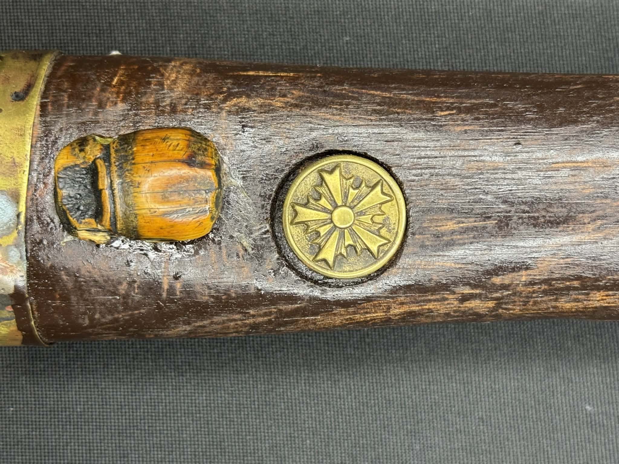 Antique Nihonto - Shobu wakizashi in Koshirae