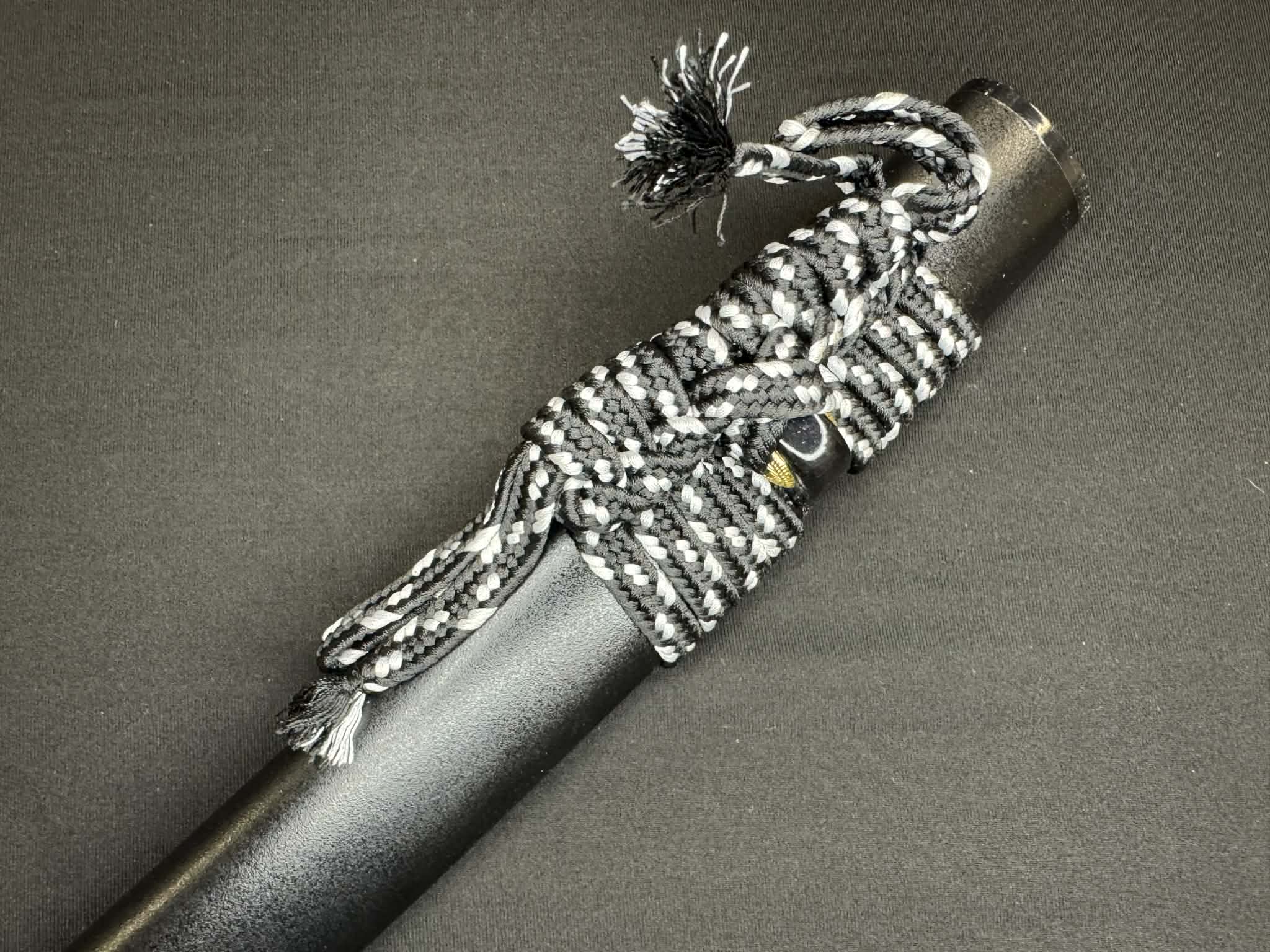 Moritaka Razor Prestige Katana - Moon Lotus - Clay-Tempered T10 Choji hamon, Hazuya Polish