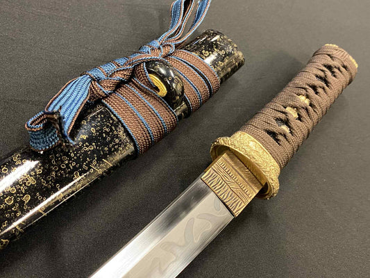 Phoenix Armory Hamidashi Tanto - Gold Splash - T10