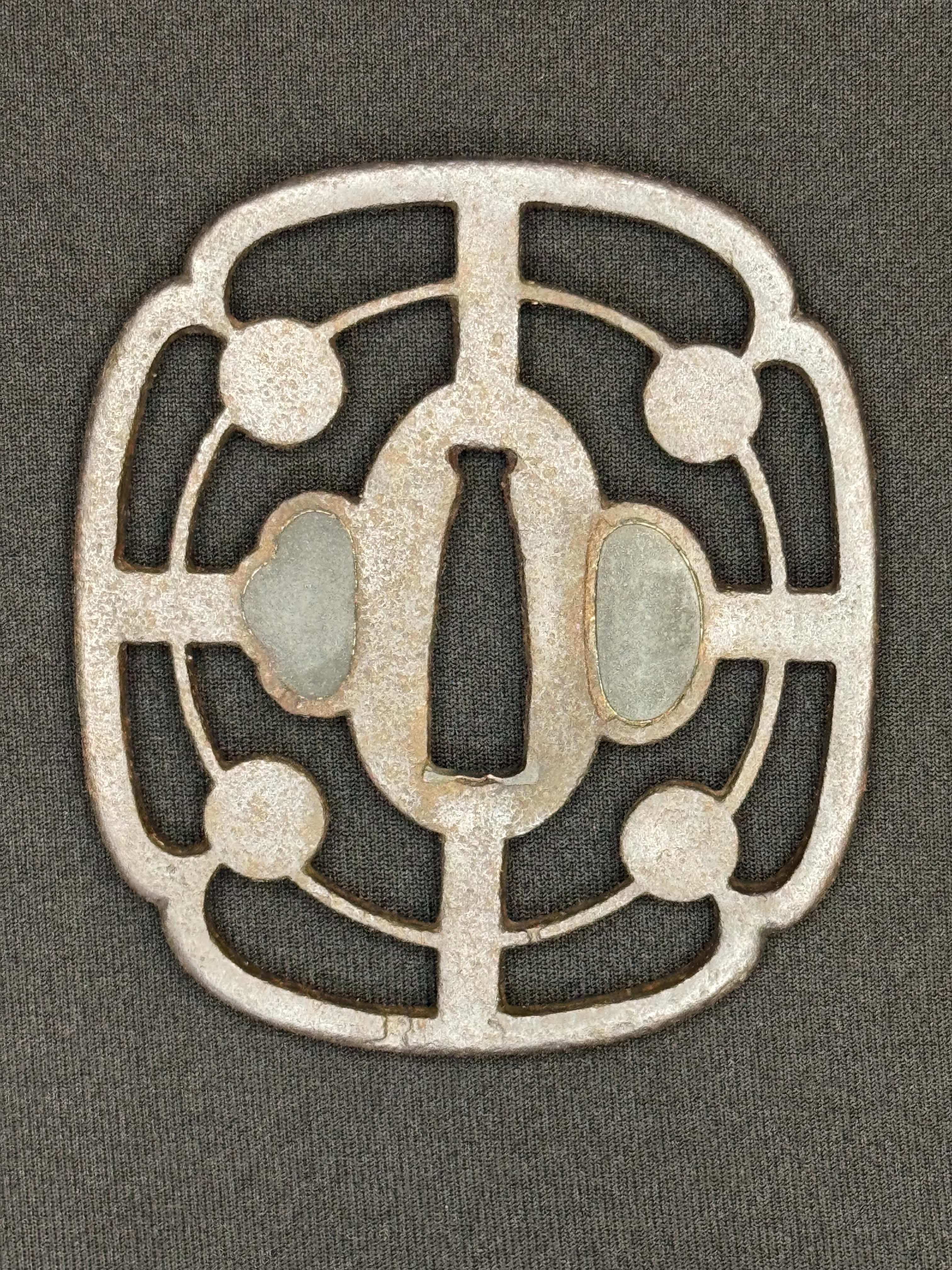 Antique Tsuba - possible Christian