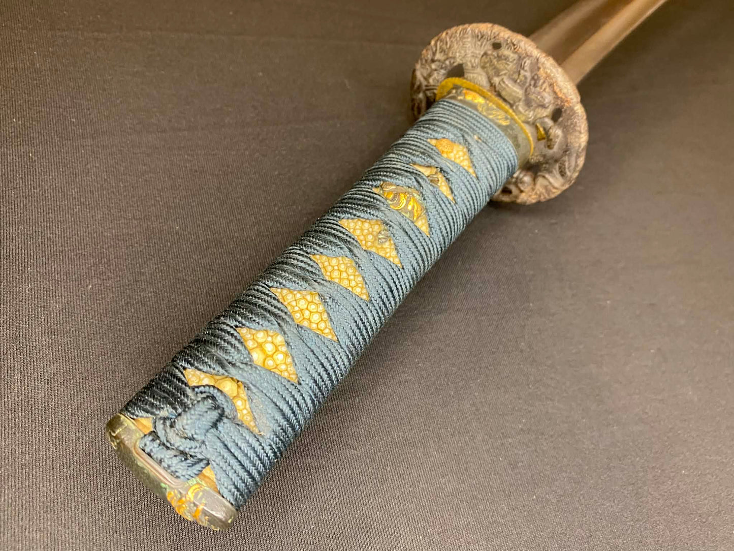 Antique Nihonto Unmatched Daishou - Katana and Wakizashi in Shirasaya with Koshirae