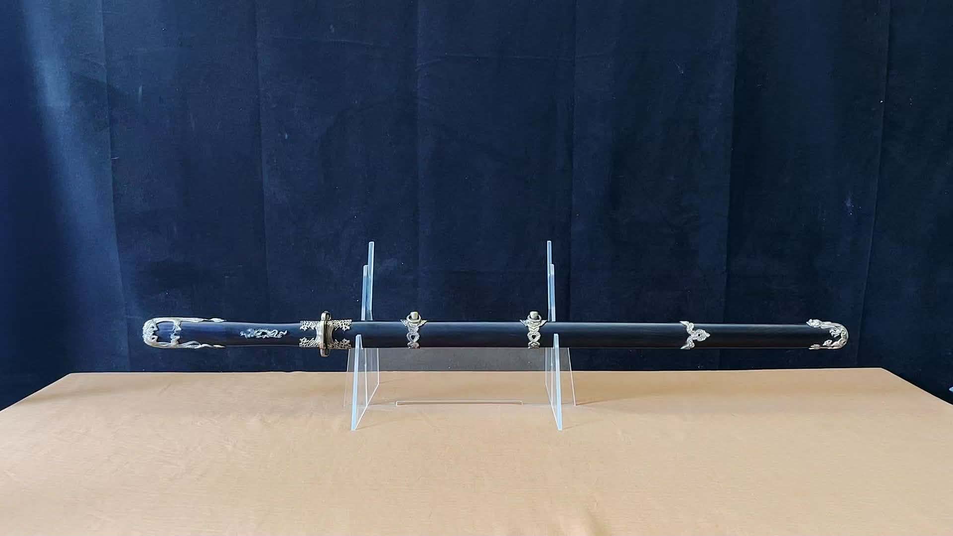 PRE-ORDER Cloudhammer Han Jian - Sokka 's Space Sword - Pattern Welded Meteorite Steel