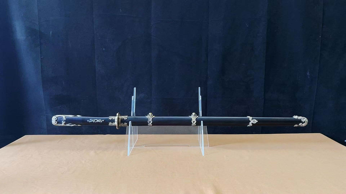 PRE-ORDER Cloudhammer Han Jian - Sokka 's Space Sword - Pattern Welded Meteorite Steel