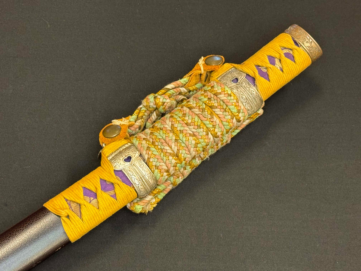 Antique Nihonto - Late Muromachi (500 years old) Katana with Tachi Koshirae, signed Sukemitsu, NBTHK Certified