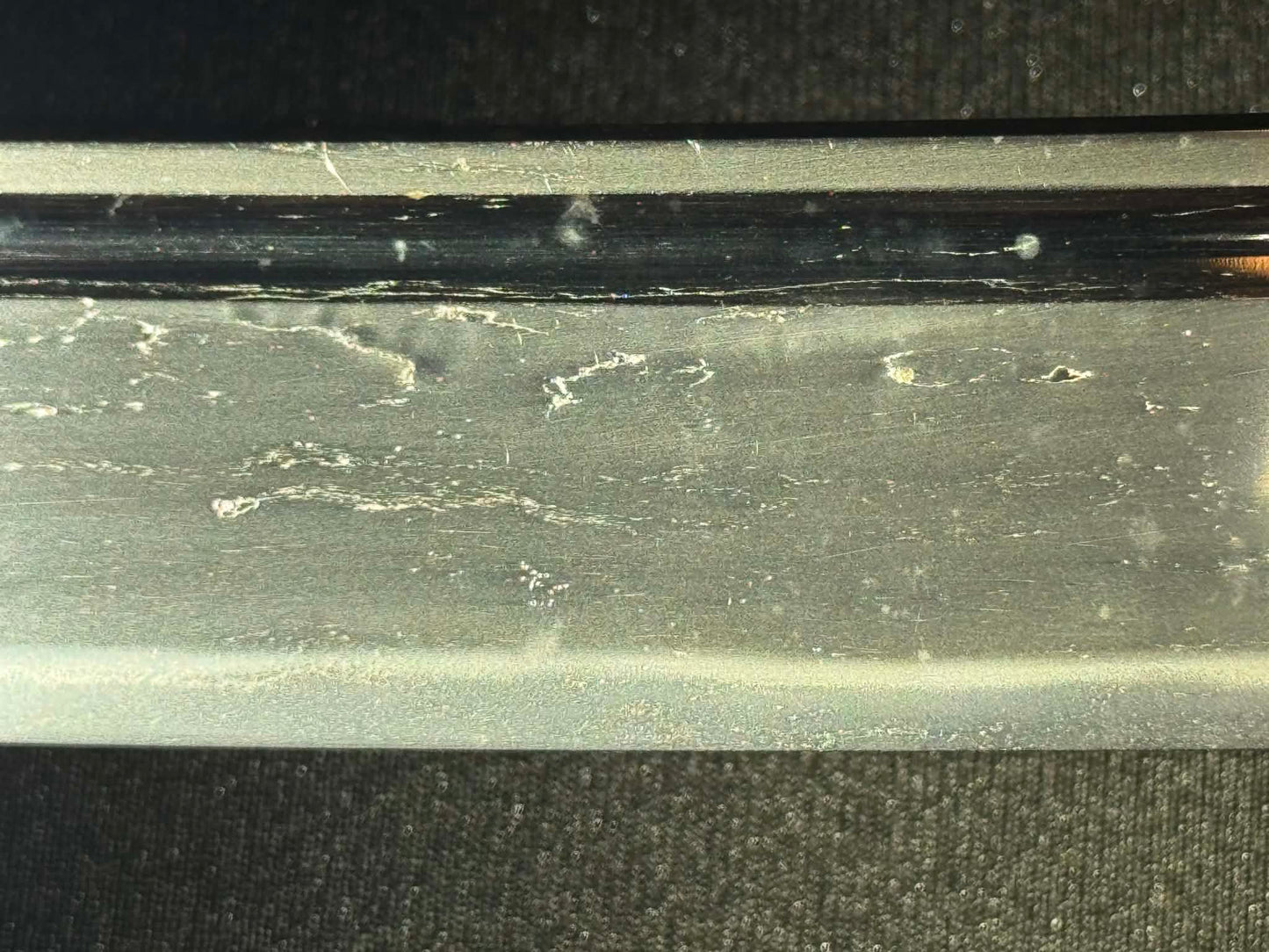 Antique Nihonto - Muromachi (4-600 years old) Wakizashi in Shirasaya, signed Soshuju Hiromasa