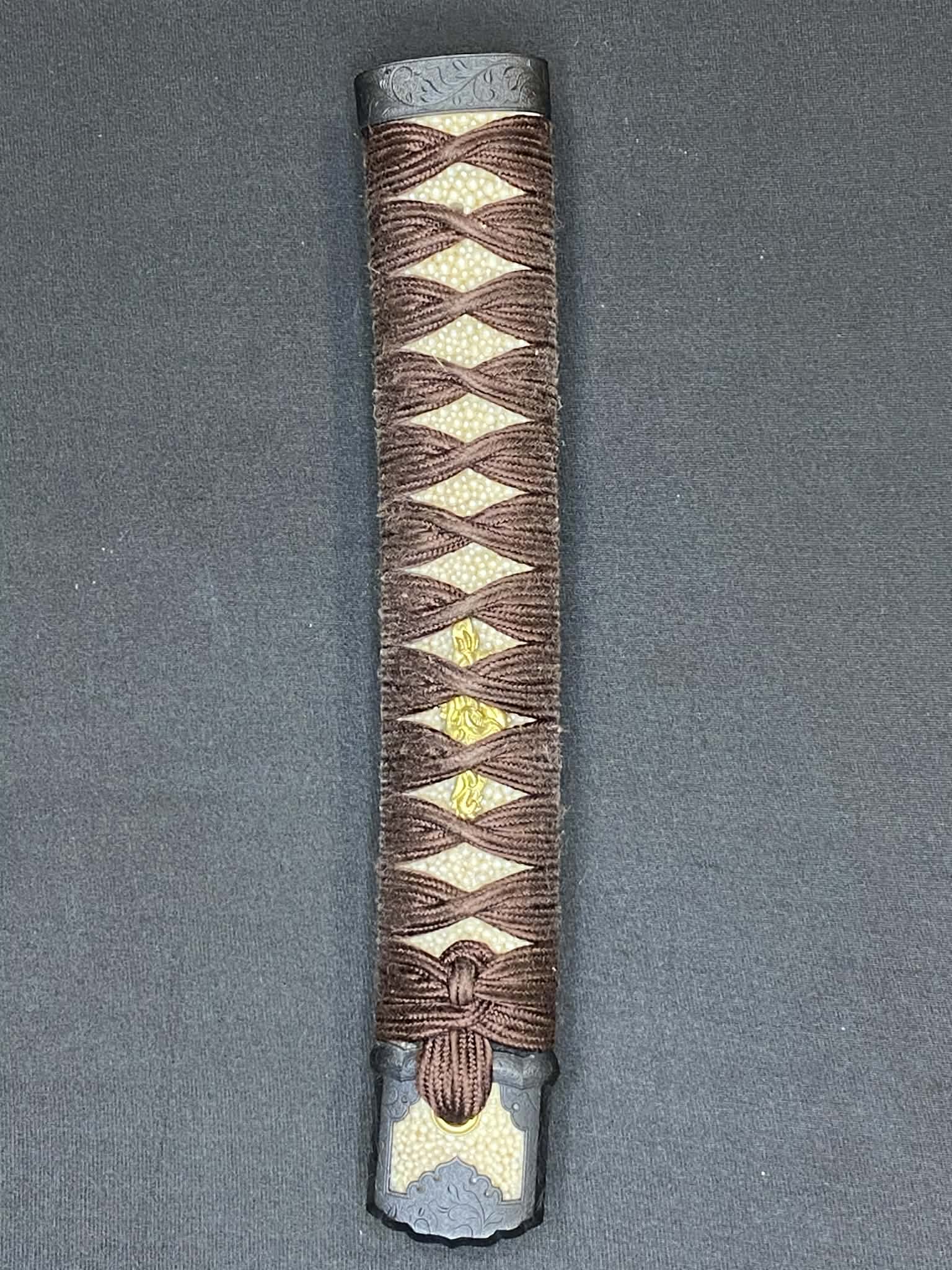 Masterwork Phoenix Armory Katana - Scarlet Vanguard Handachi Folded Steel