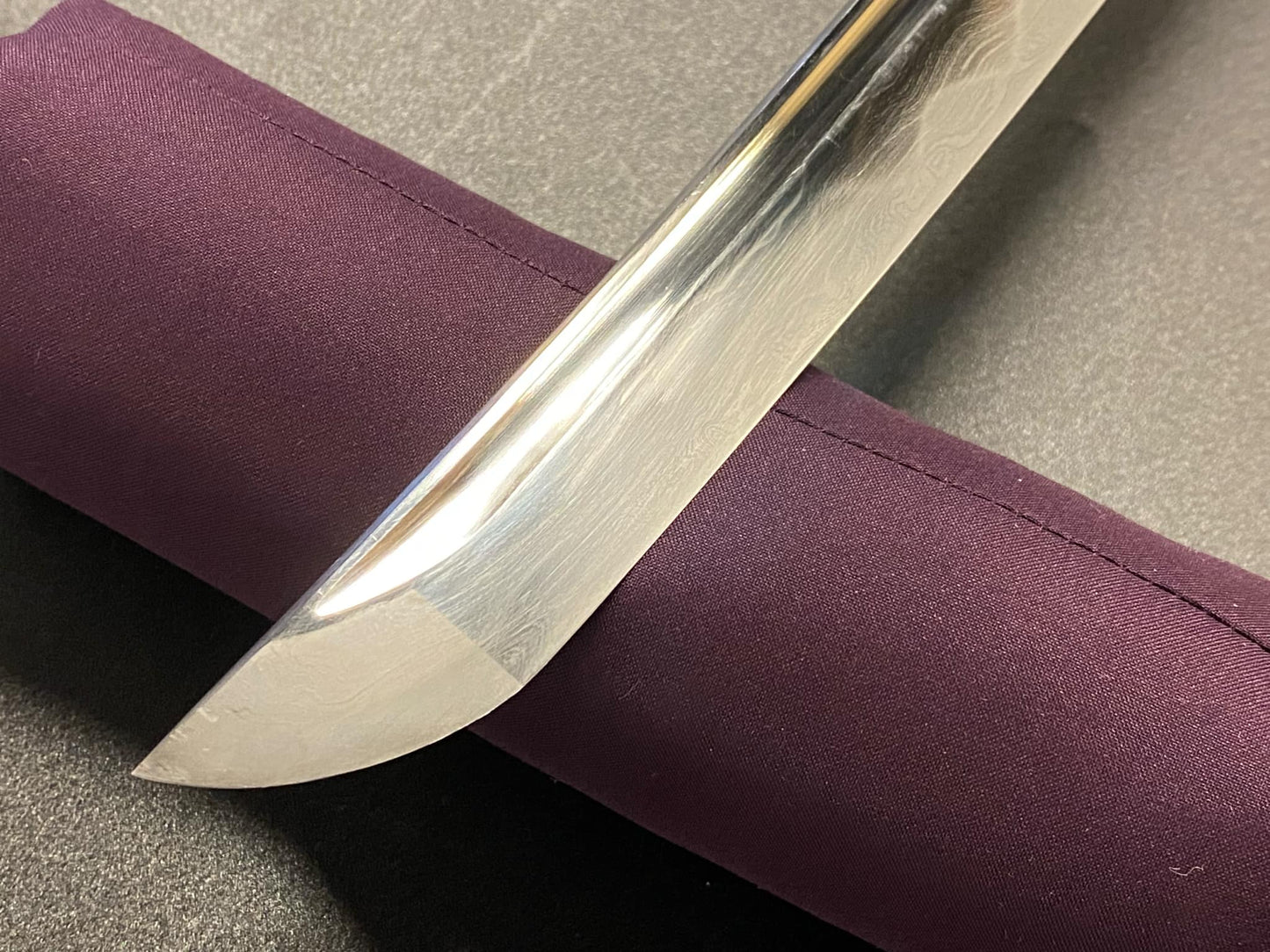 Sinosword Katana - Blue Cherry - Tamahagane/Orishigane