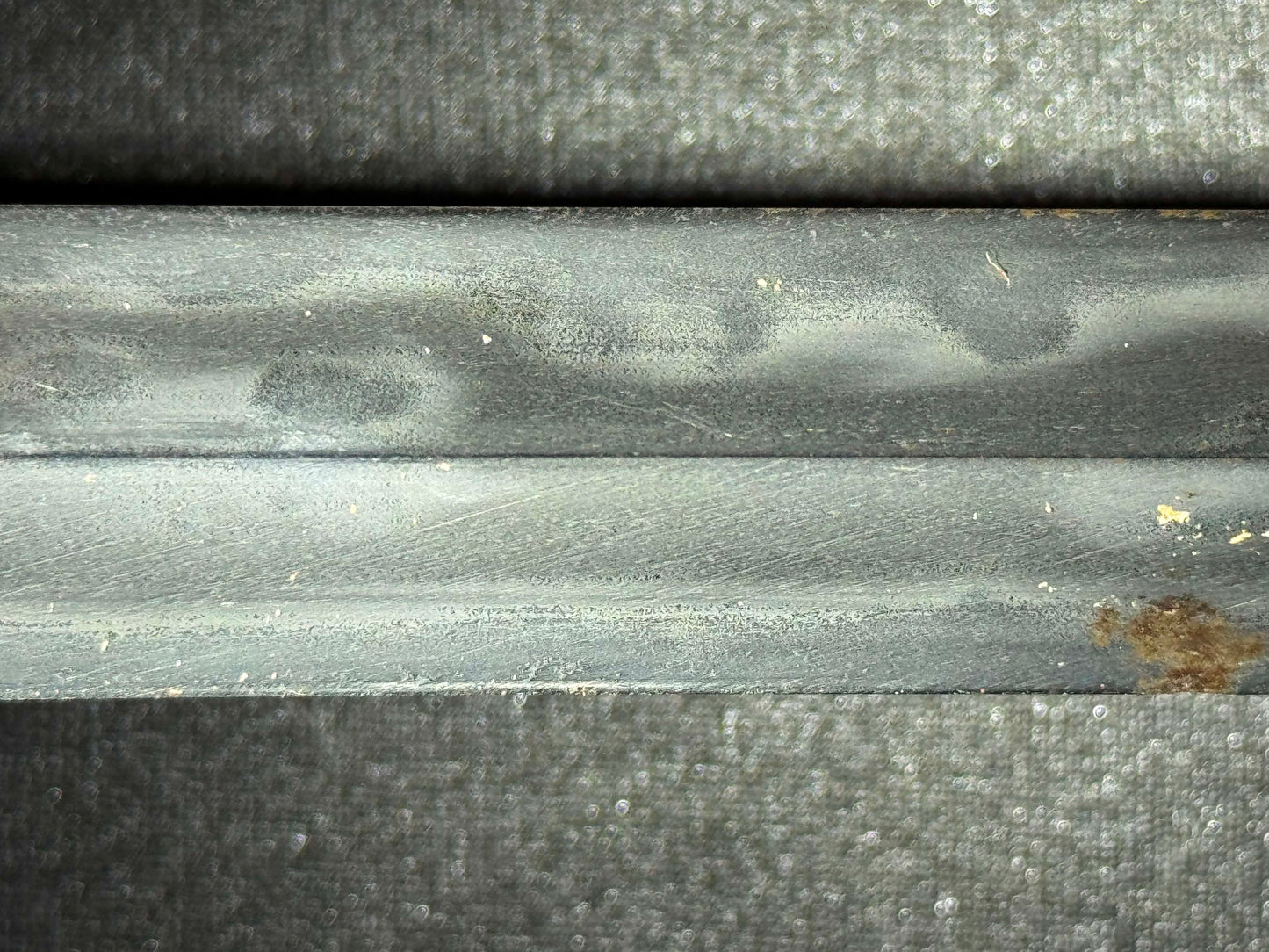 Antique Nihonto - Sankaku Yari in Shikomizue mounts (Stick Sword), signed -tsune