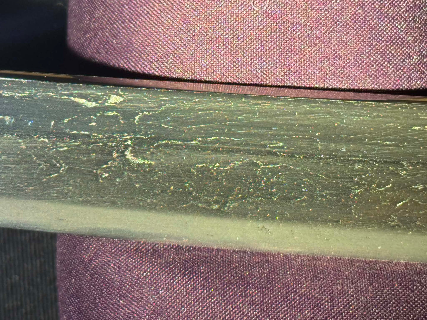 Antique Nihonto - VERY LONG Katana in Shirasaya - hagire