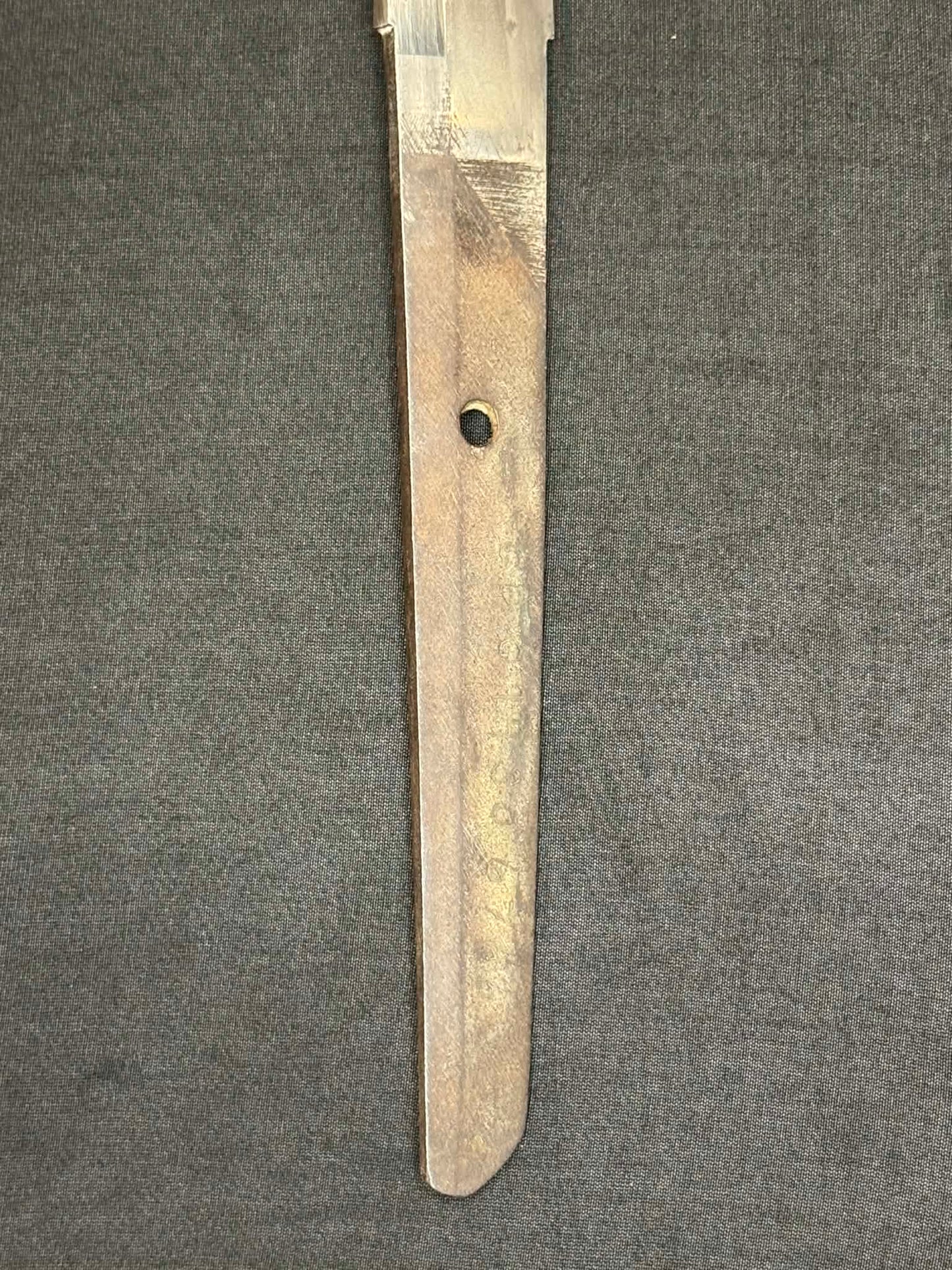Antique Nihonto - Katana in Tachi Koshirae, signed Shinano no Kami Kunihiro Saku (unverified)