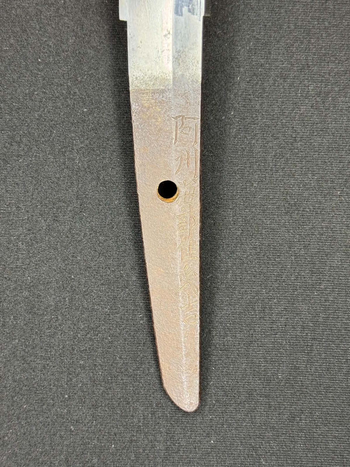 Antique Nihonto - THICCC Wakizashi in Koshirae, signed Ashu Kaifu Ju Ujiyoshi, NBTHK Certified