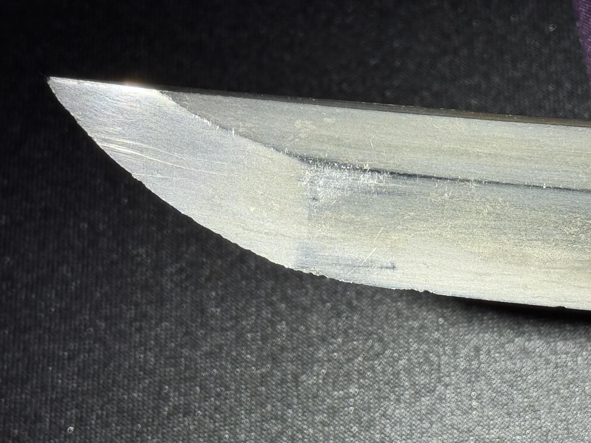 Antique Nihonto - Late Muromachi Katana in WW2 pilot Gunto fittings - Signed Tomotsugu