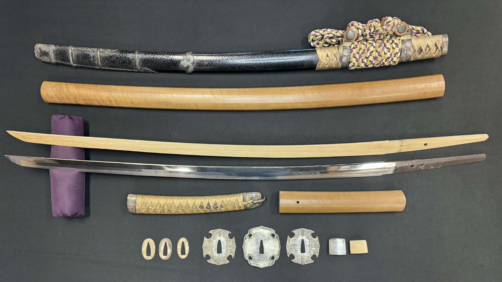 Antique Nihonto - Katana with Tachi Koshirae, NBTHK attributed to Echizen Seki