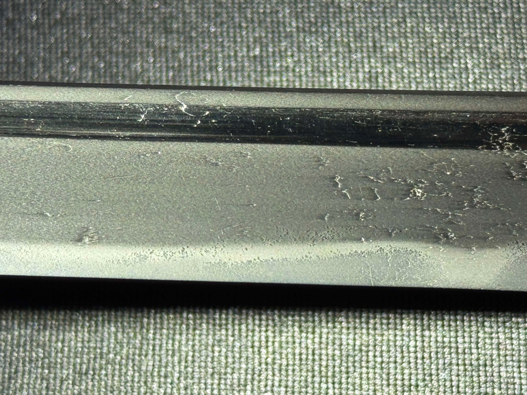 Antique Nihonto - Tanto on Shirasaya, signed Yukimitsu, certified by NBTHK