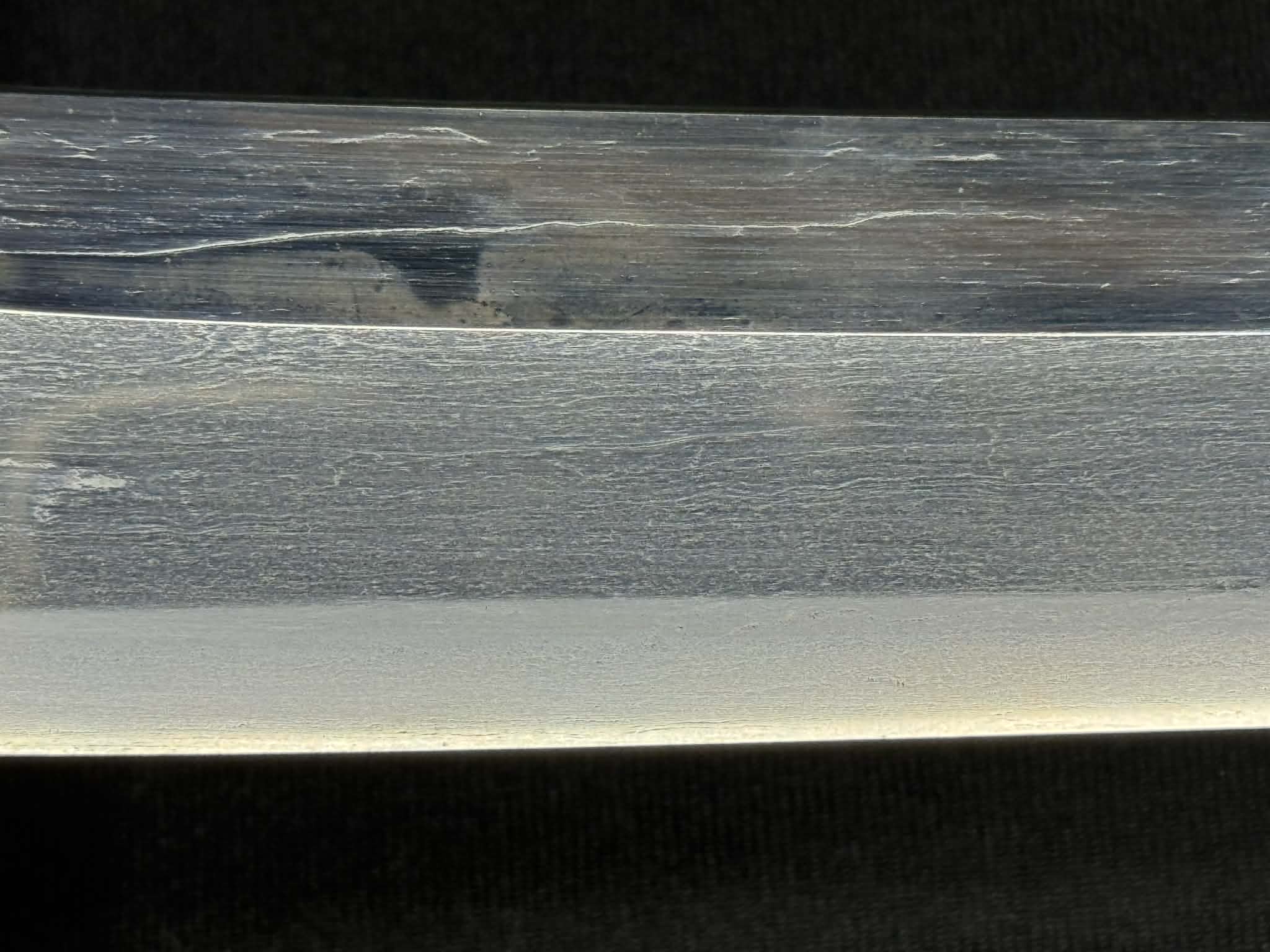 Antique Nihonto -  Shinshinto (150-225 years old) Tanto in shirasaya - singed Kanekage, certified by NBTHK