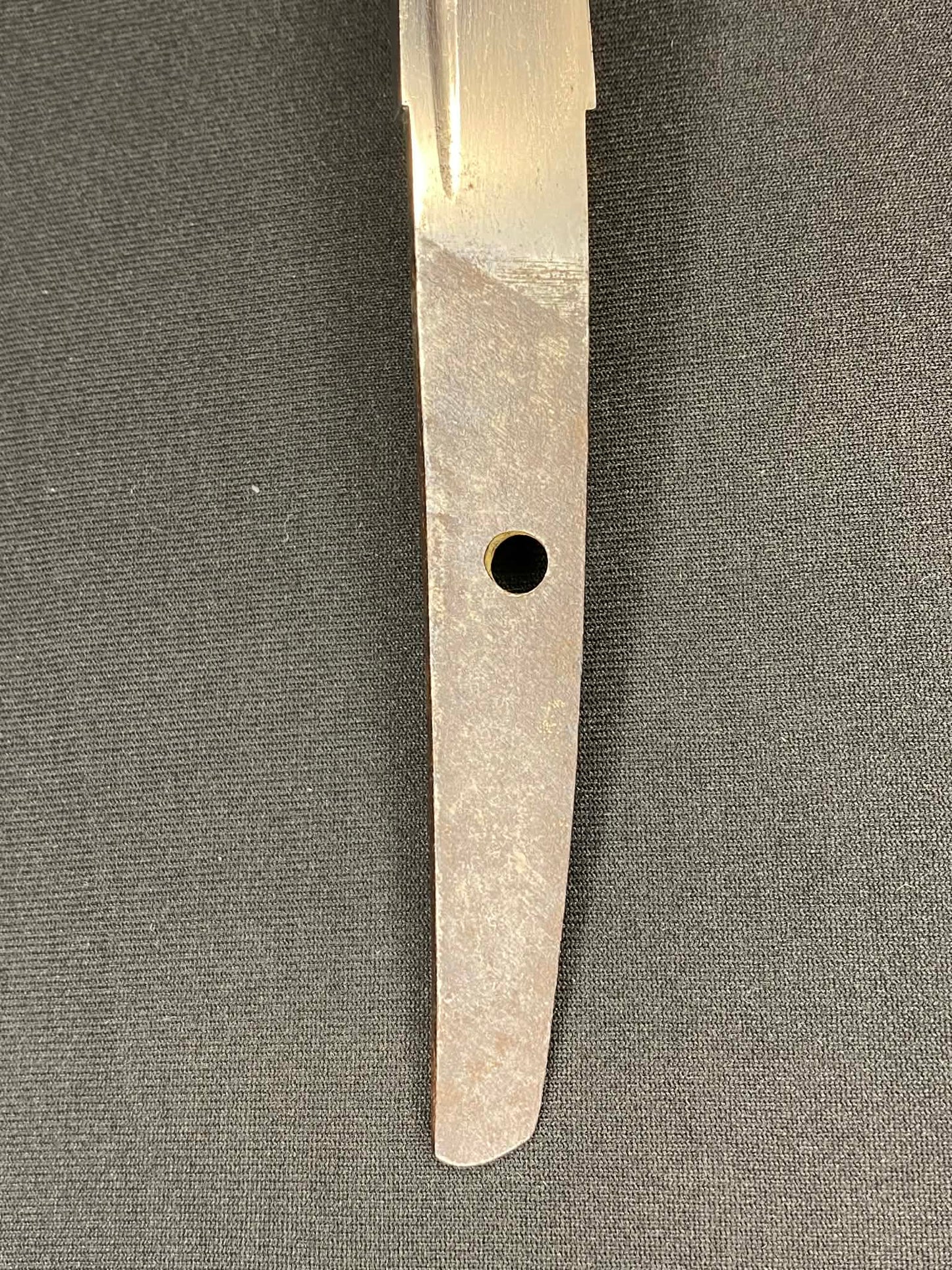 Antique Nihonto -  Kikuchi Yari Tanto in Hamidashi Koshirae - Late Muromachi Period