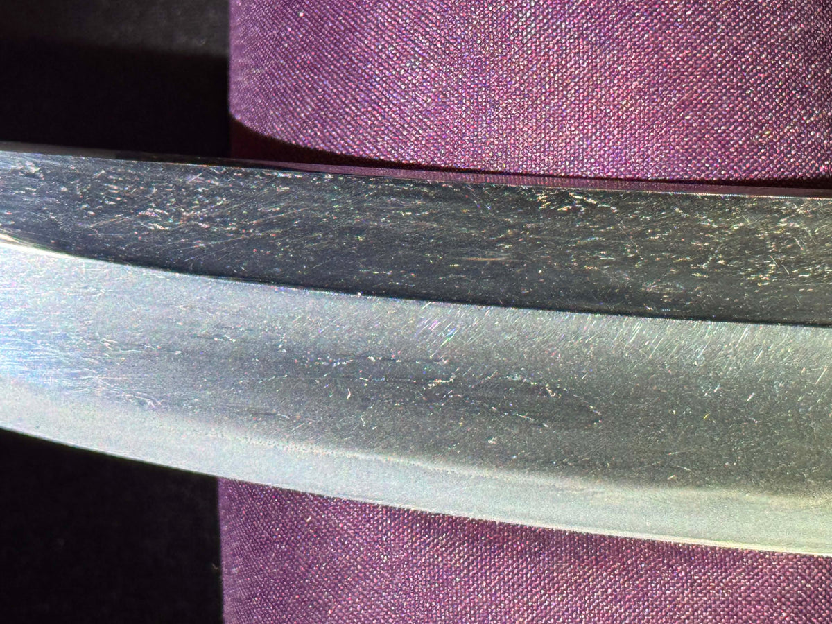 Antique Nihonto - Shobu Wakizashi in Koshirae, NBTHK attributed to Kai Mihara