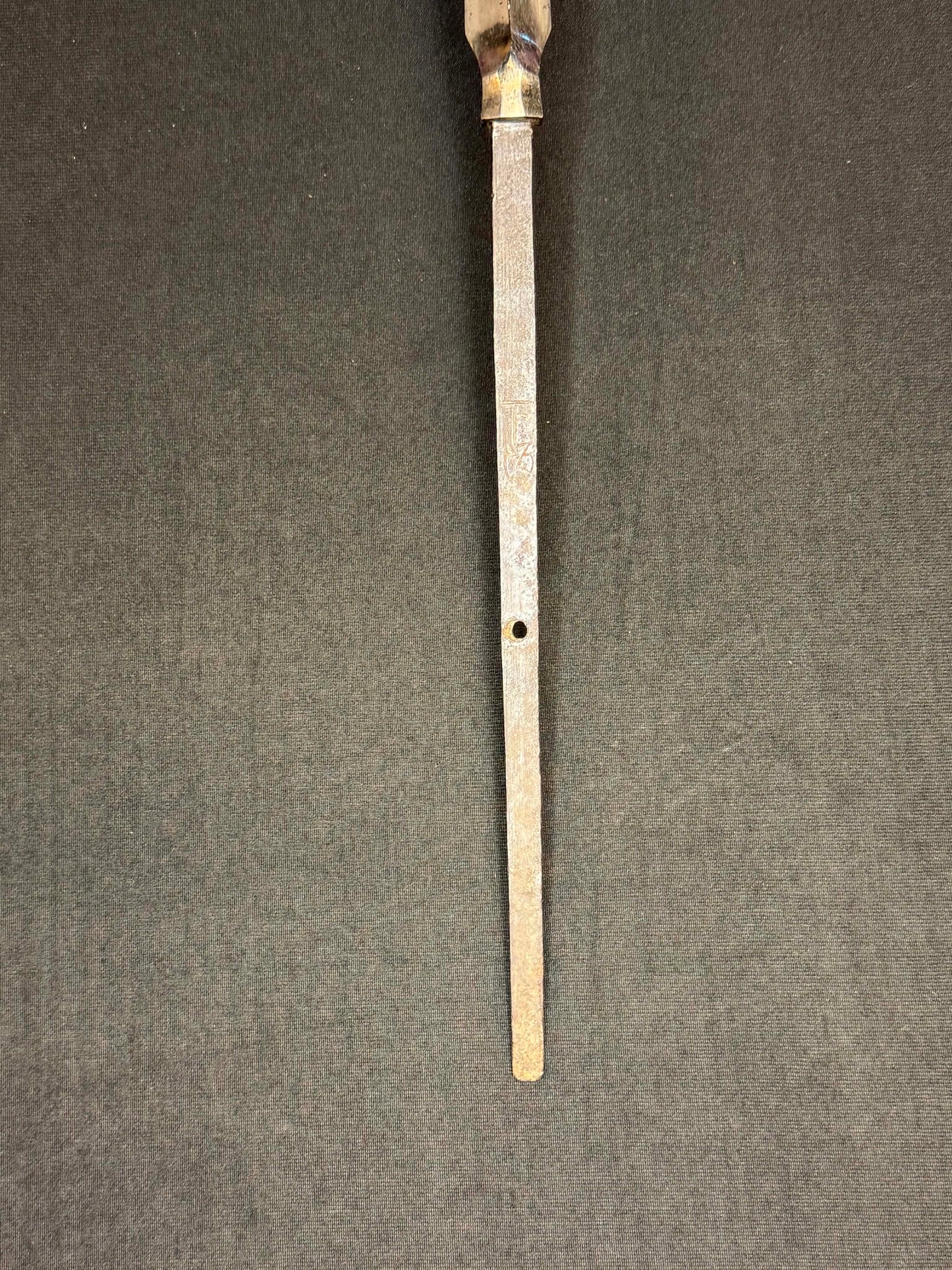 CONSIGNMENT Antique Nihonto - Yari in Shirasaya, signed Shimosaka